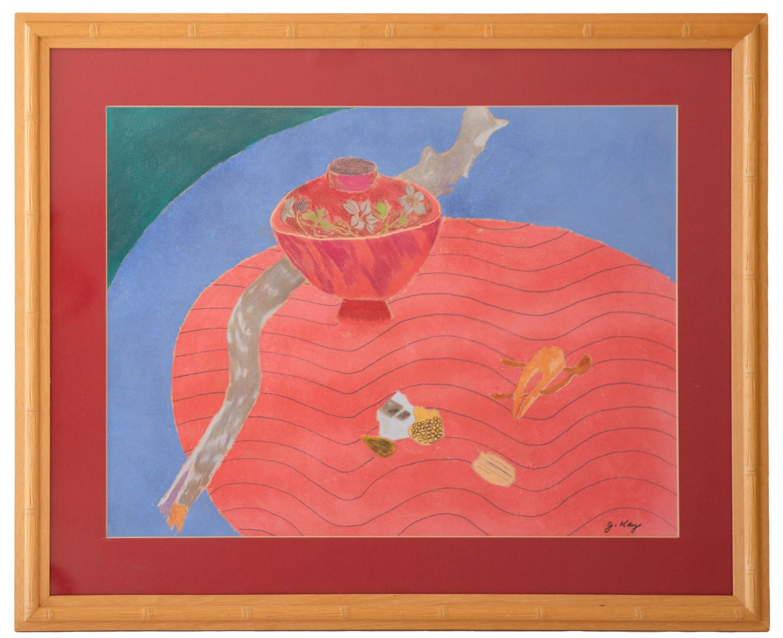 "For The Anorexics Among Us" - Anonymous, Pastel on Paper