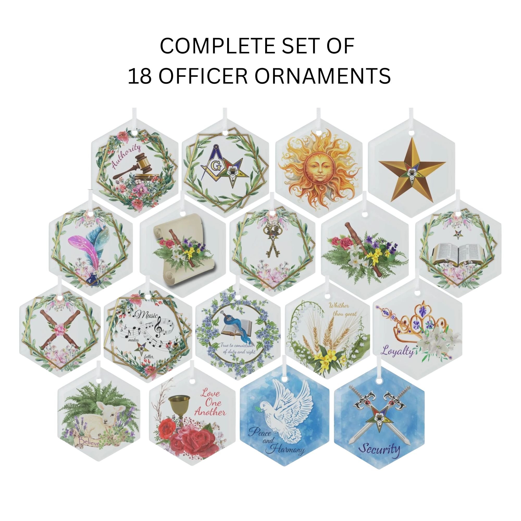 Complete Set of 18 Officer Ornaments.jpg
