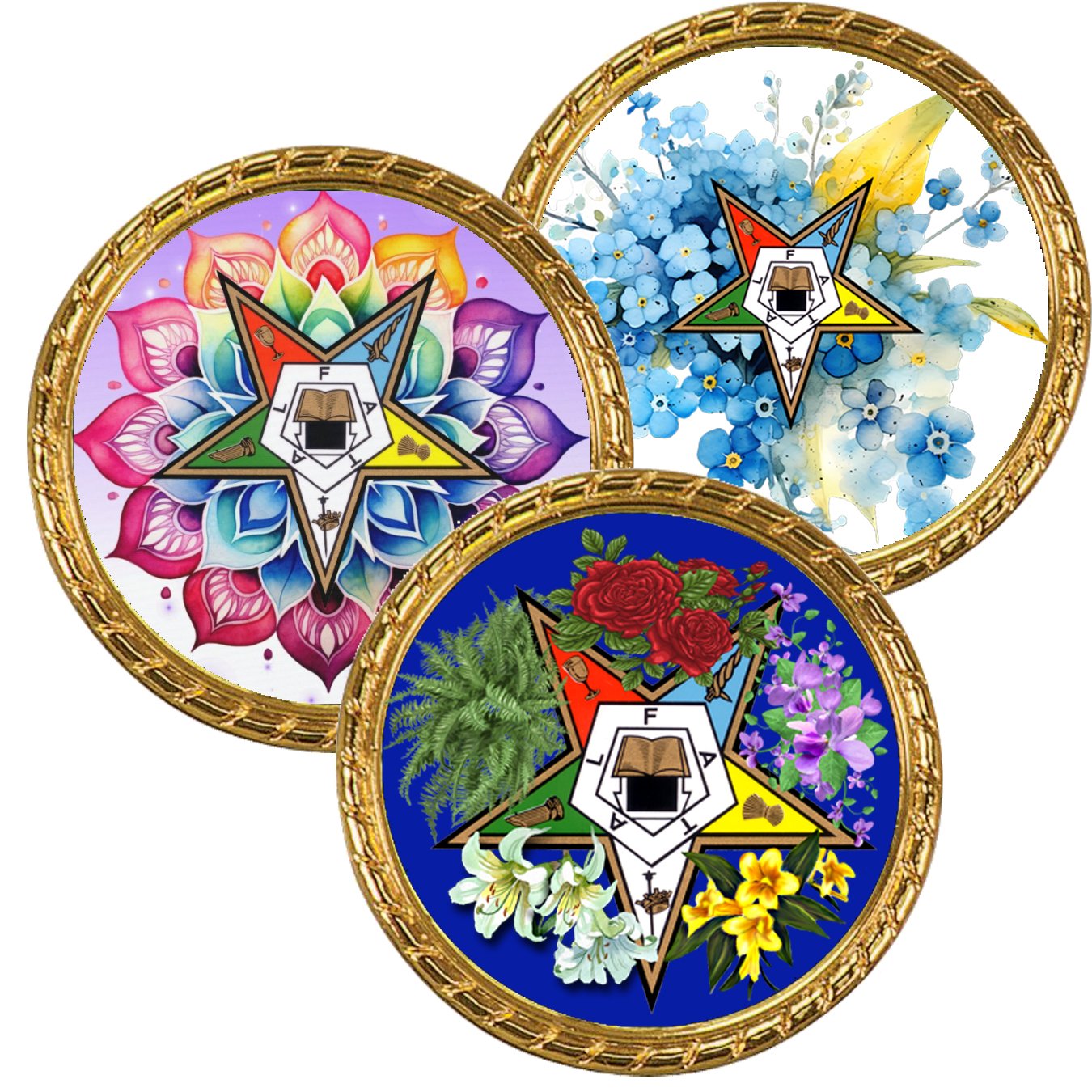 Eastern Star OES Challenge Coin