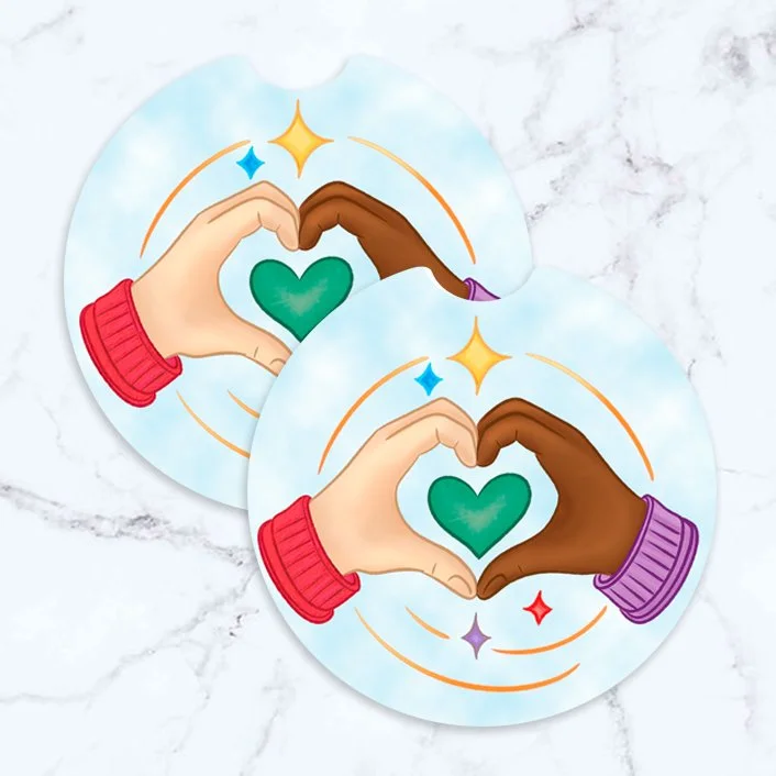 2030 CA WM Emblem Car Coaster Set - 2