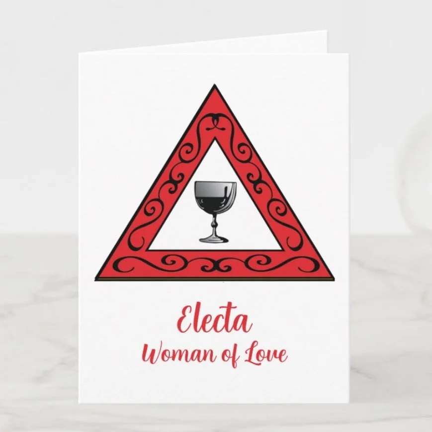 OES Electa Emblem Star Notecards (8)