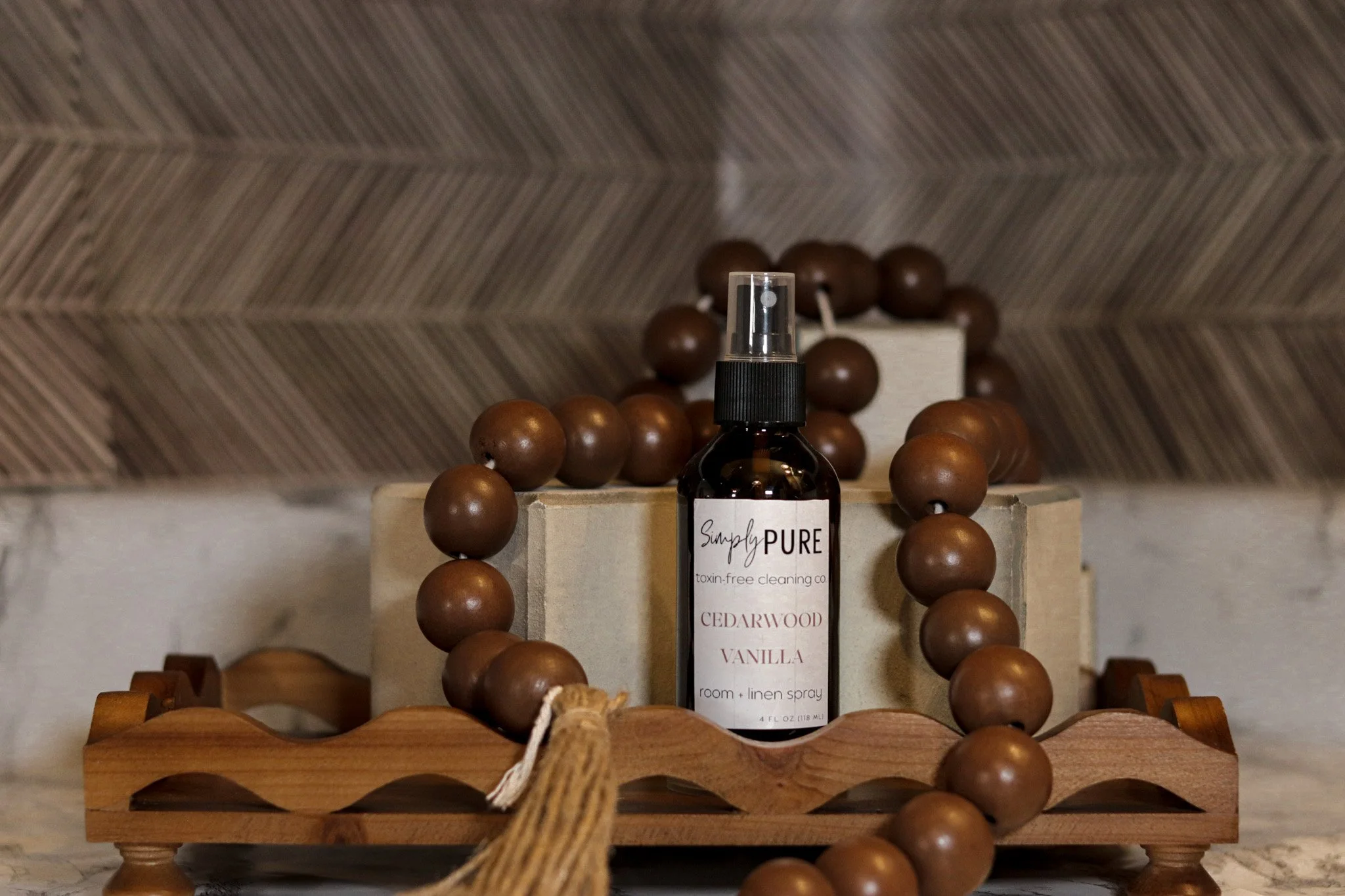 Simply Pure's Cedarwood Vanilla Room Spray (4oz)