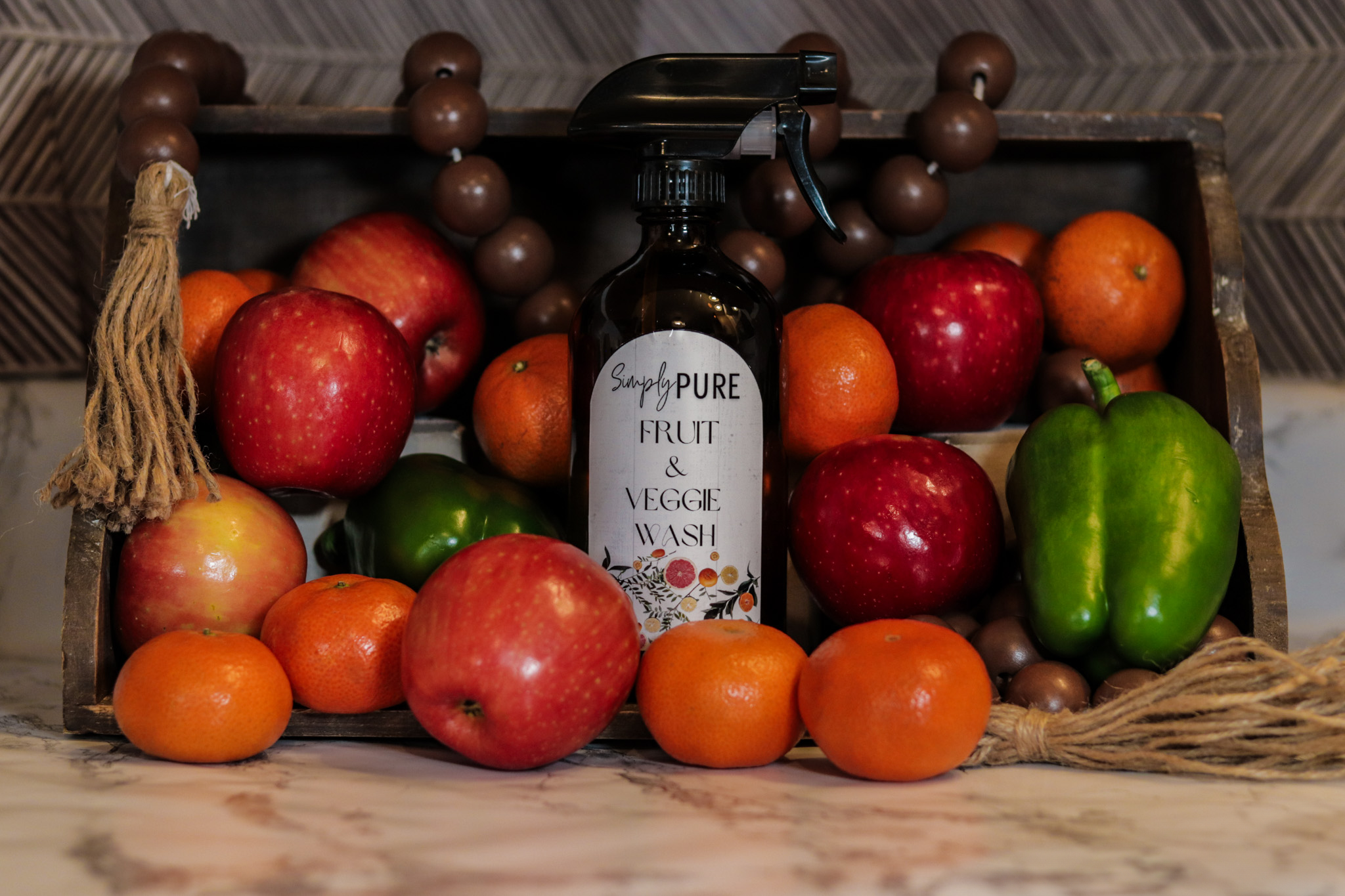 Simply Pure's Fruit & Veggie Wash (16oz)