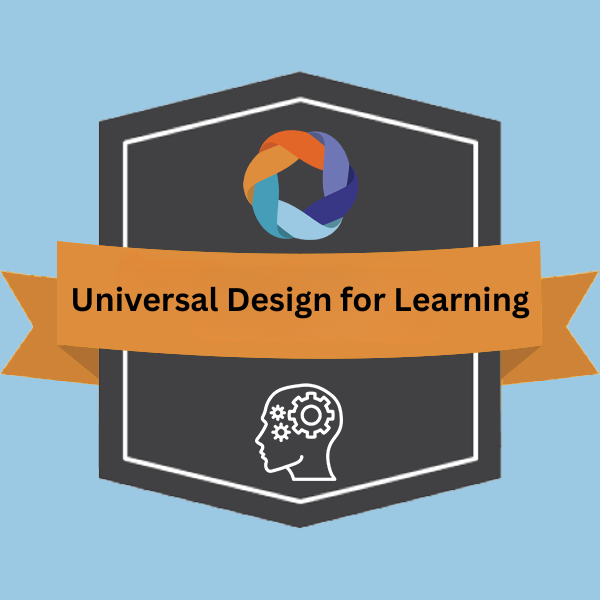 Universal Design for Learning microcredential badge
