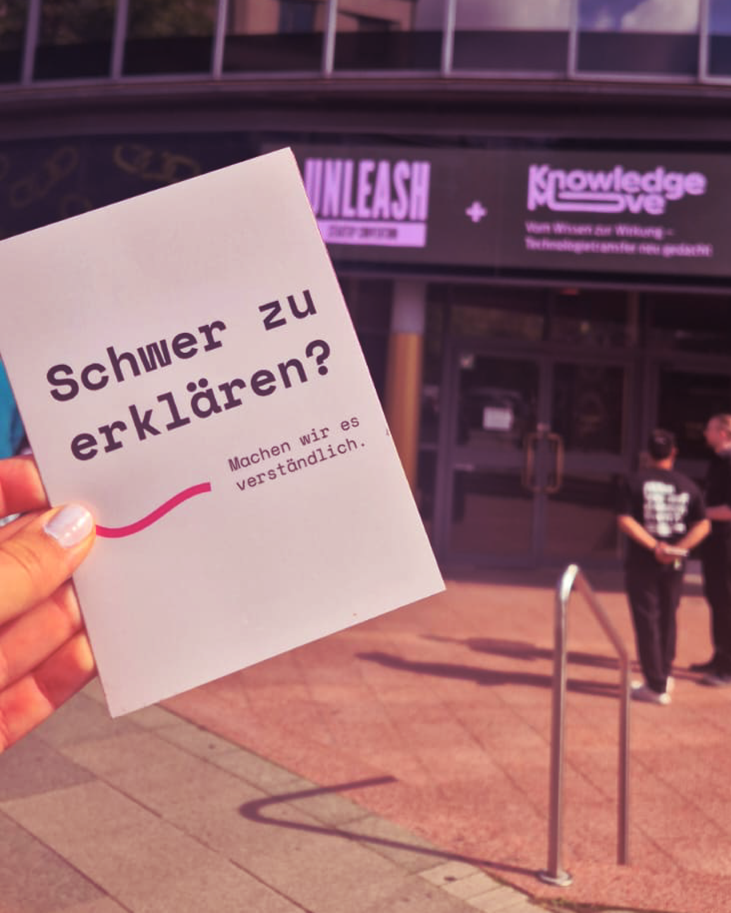 From scientific conferences to startup events: my first UNLEASH experience