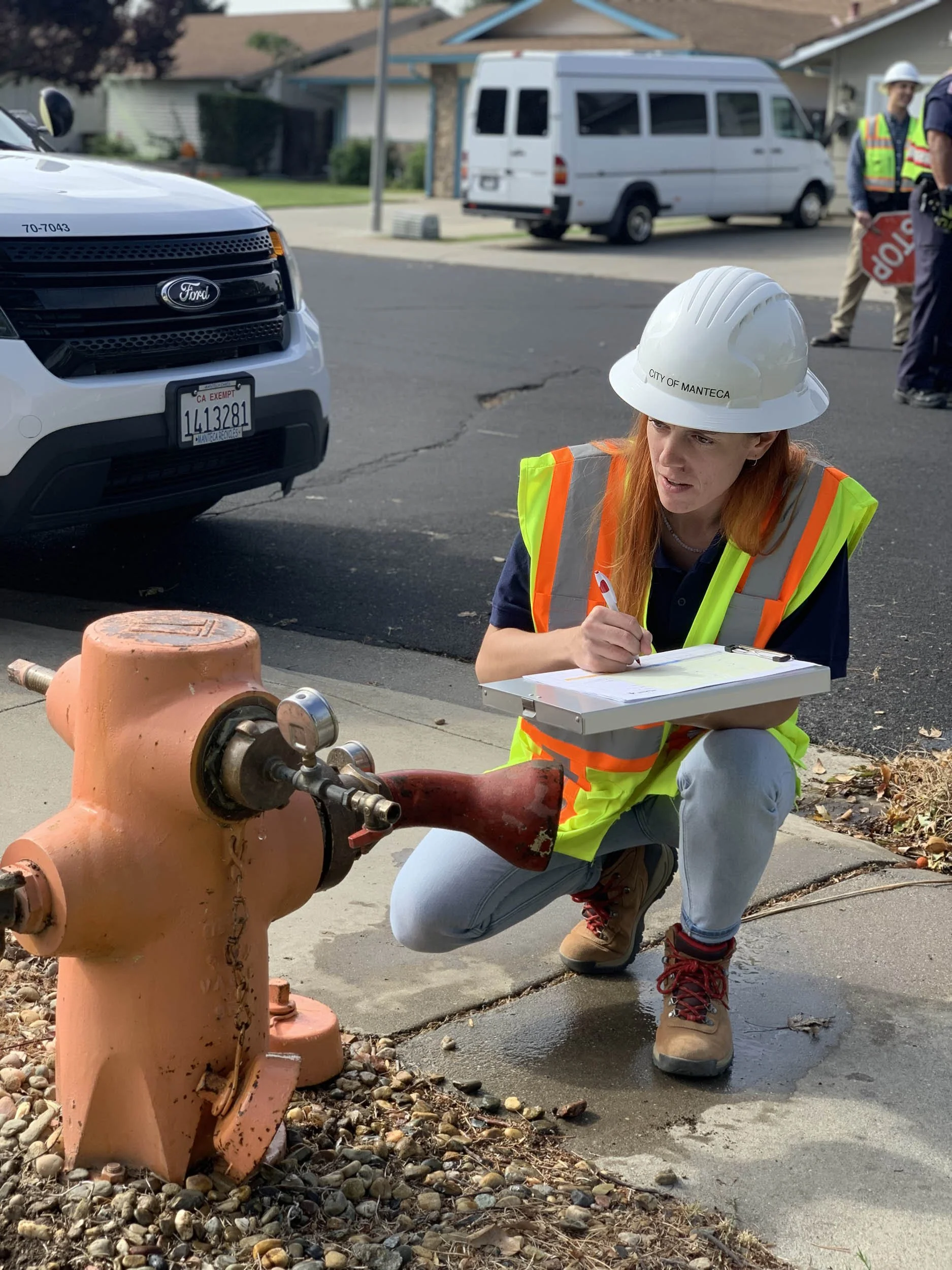 Manteca Hydrant Flow Testing