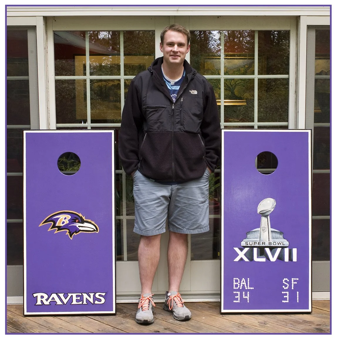 Andre's corn hole game