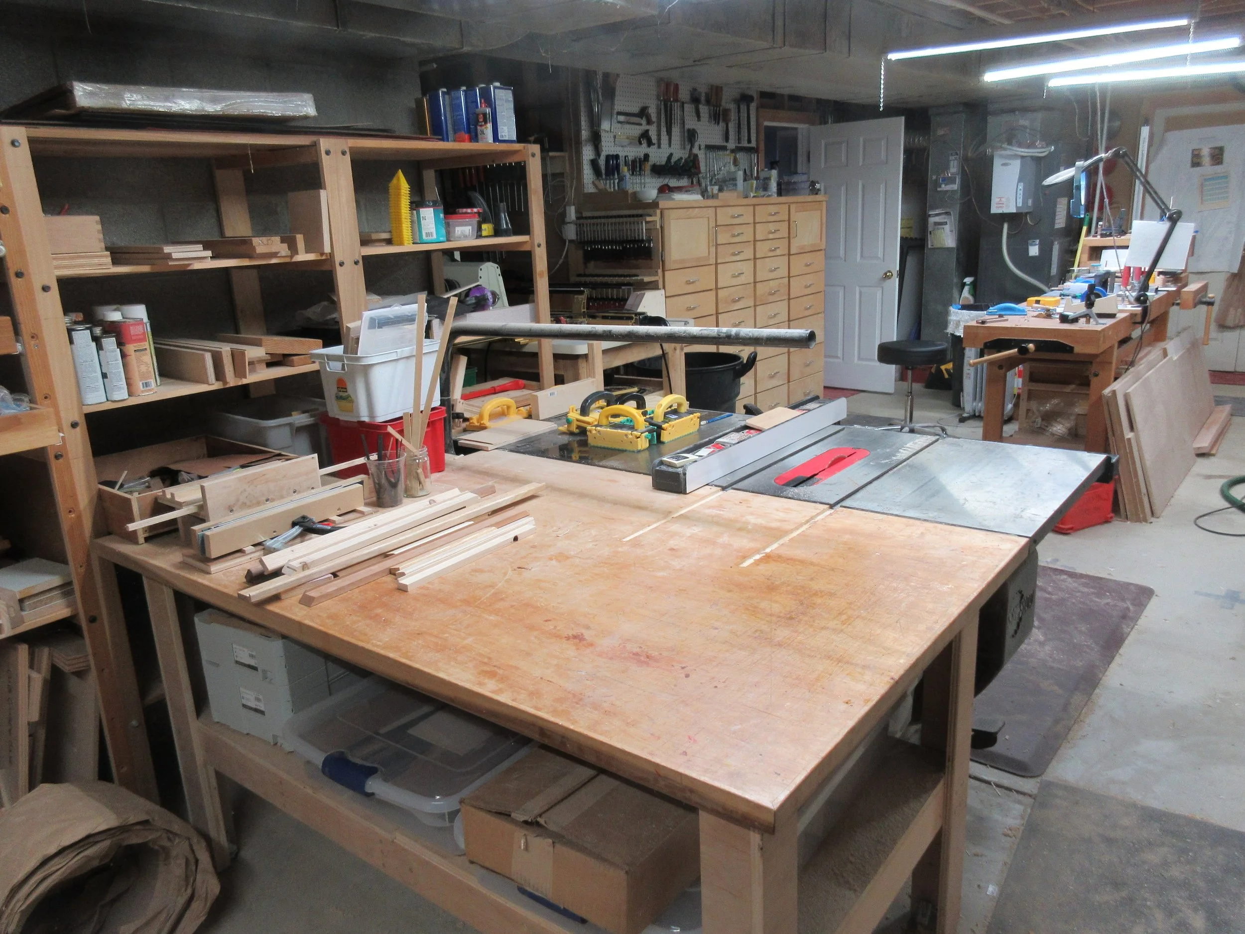 Outfeed table