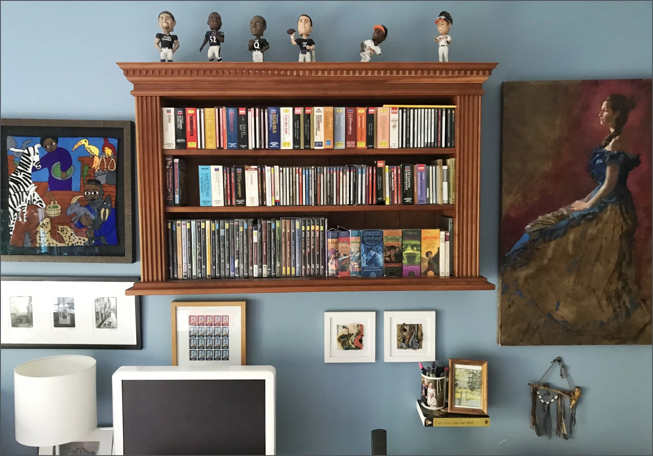 Liz's opera DVD cabinet