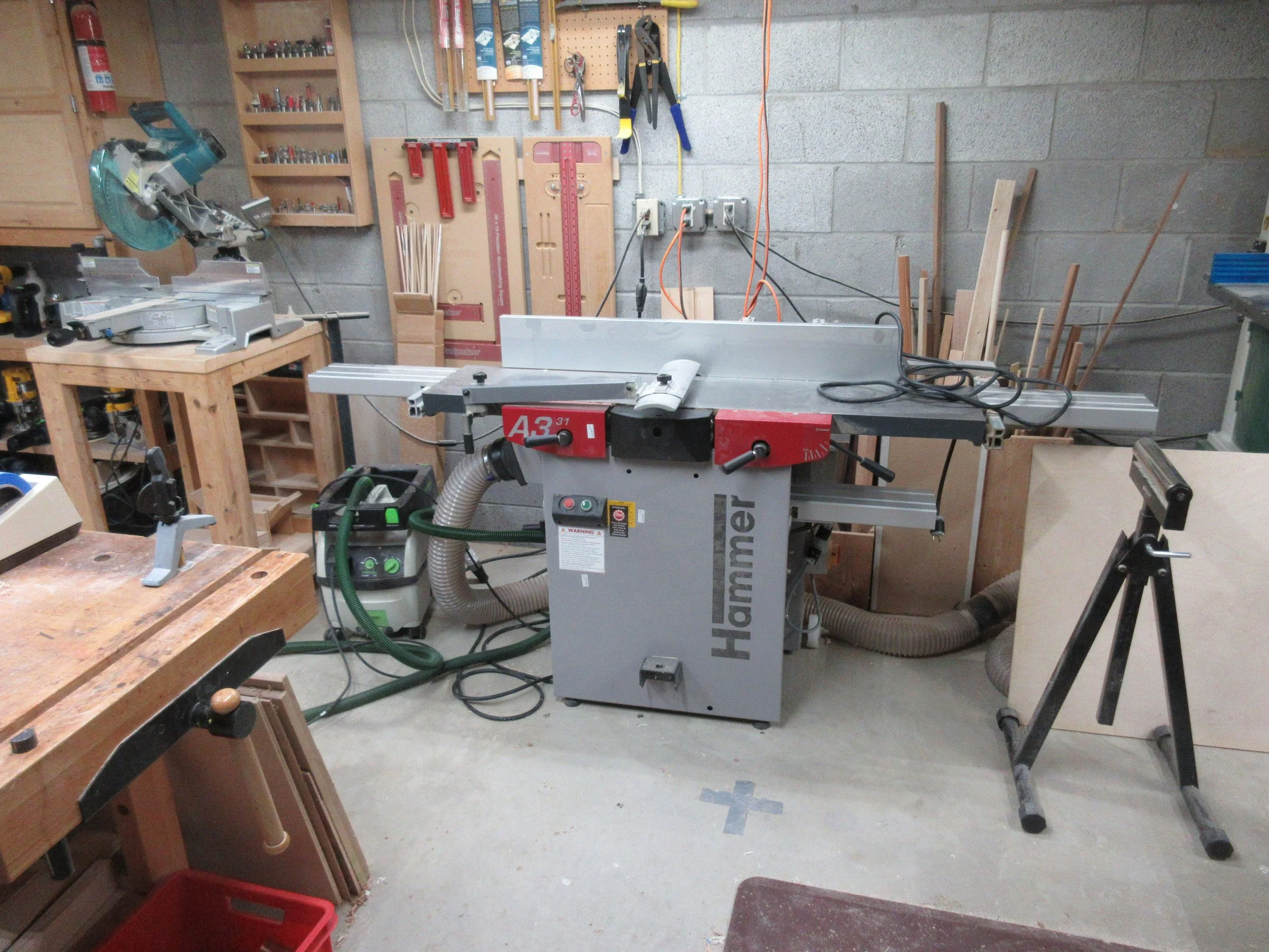 Planer/jointer combo