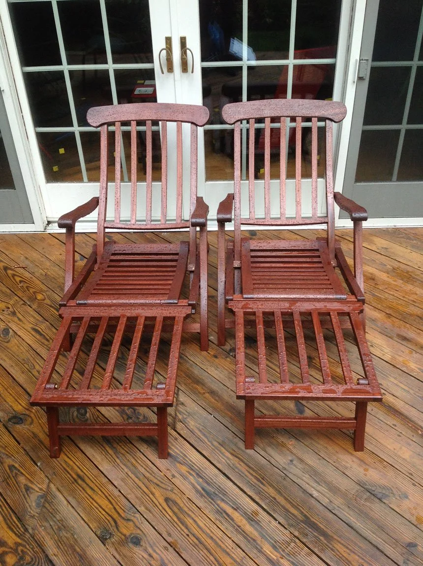 Titanic deck chairs
