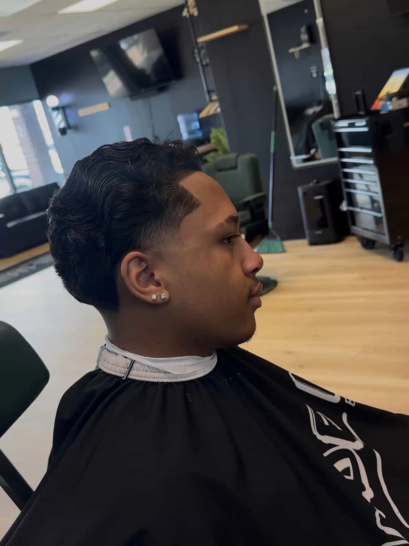 Low Taper Fade Men’s Haircut Made New Barbershop Haircut Near Me Colorado Springs  