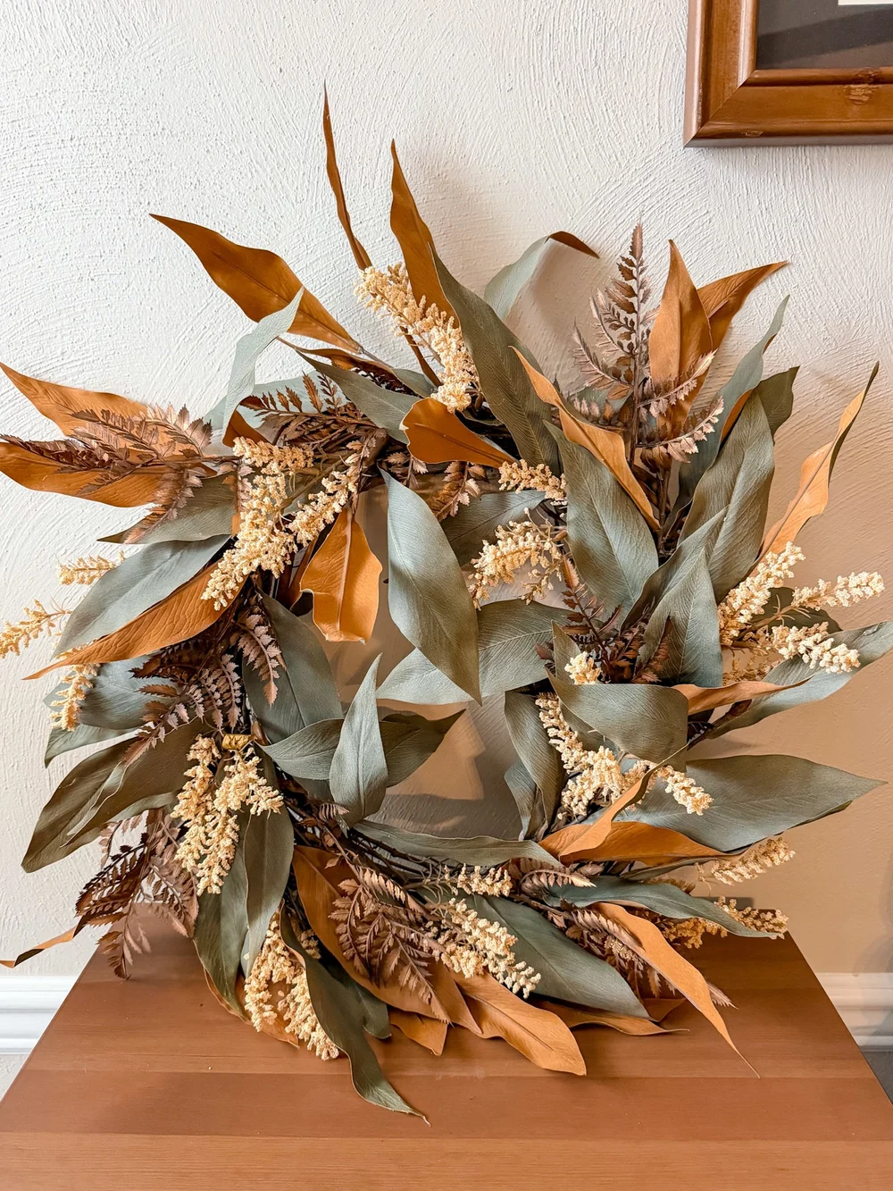 Gathered Autumn Wreath