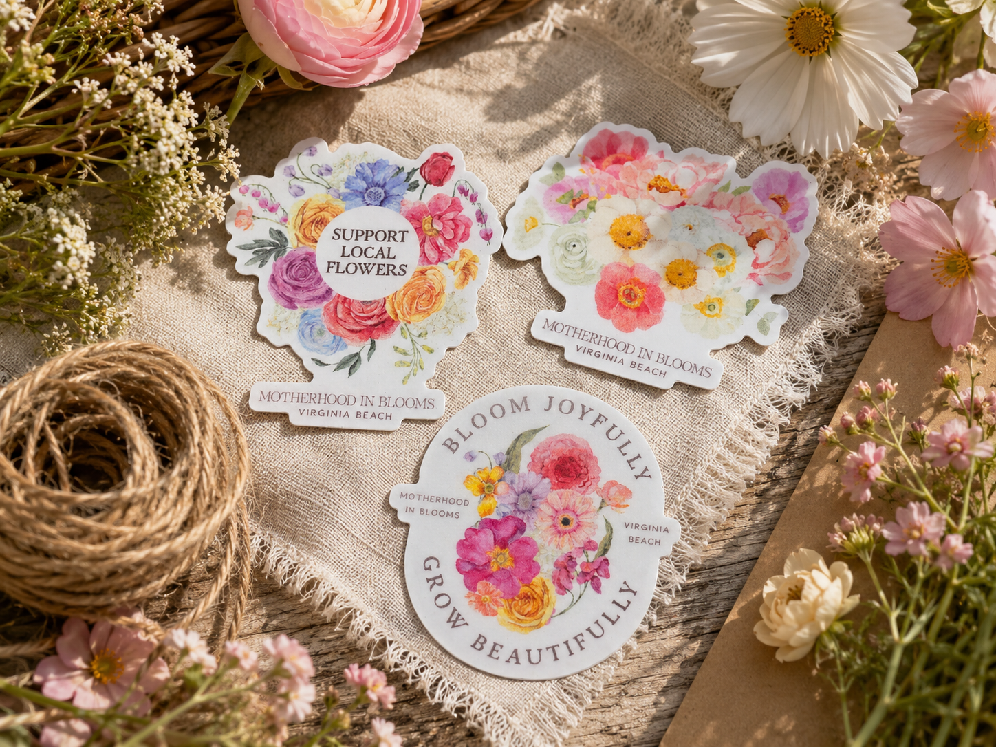 Botanical Art Stickers