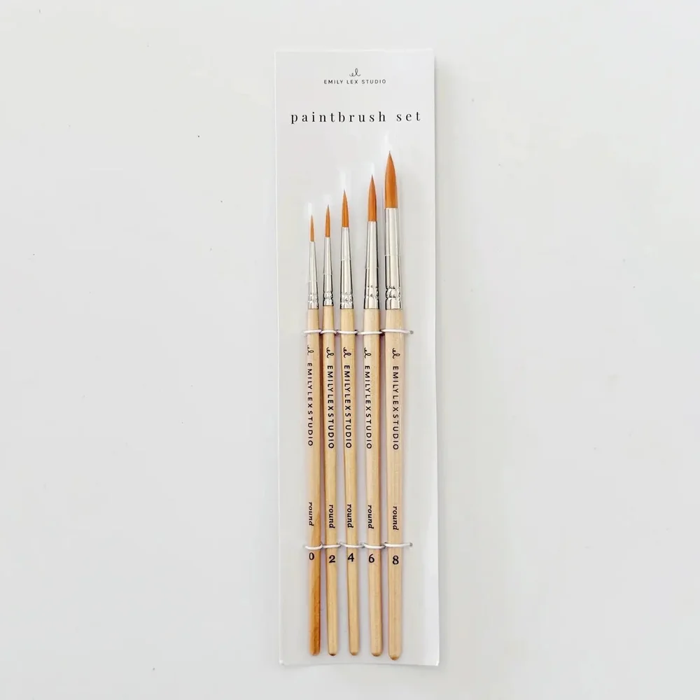 Watercolor Paintbrush Set