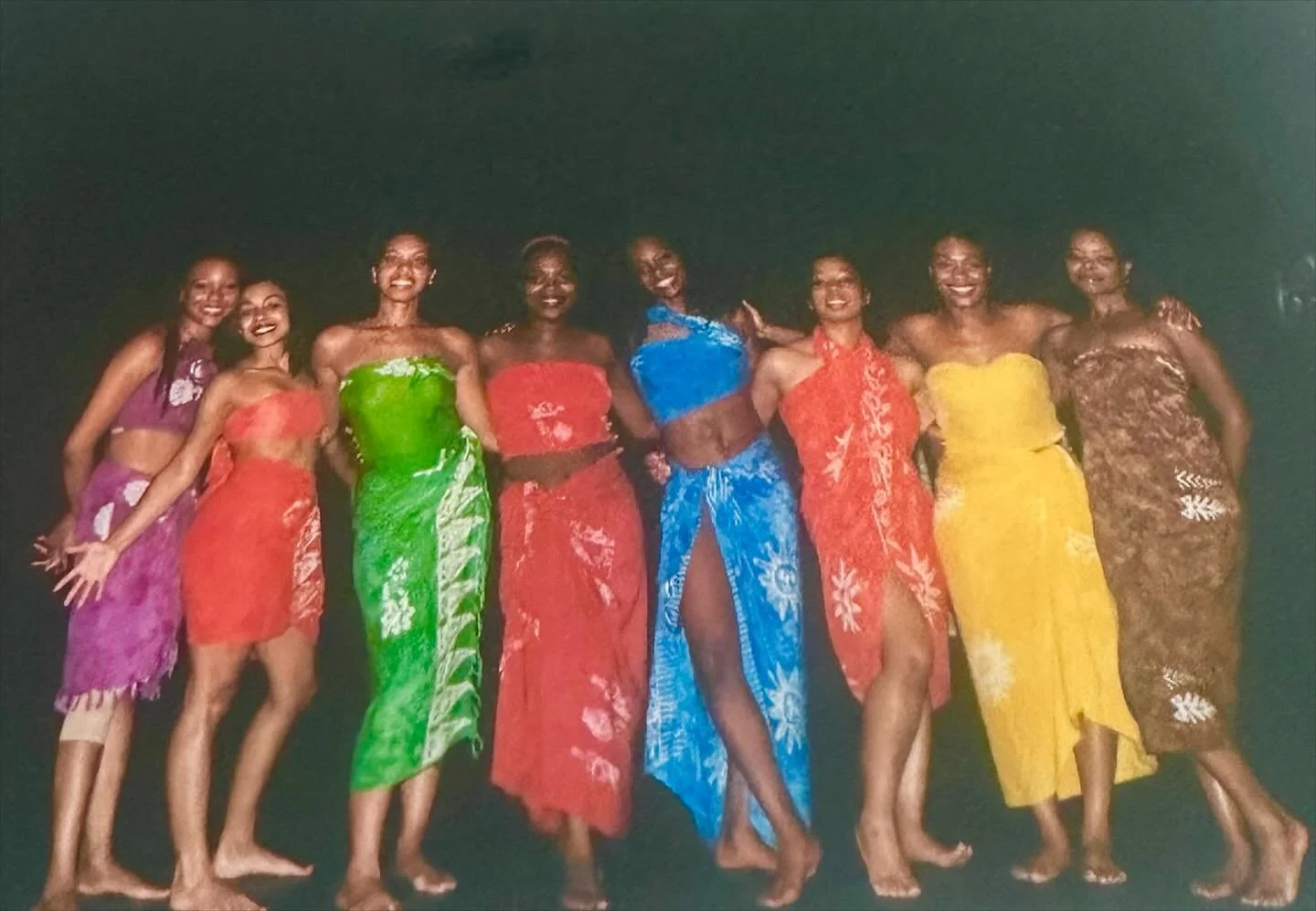The original cast of &ldquo;For Colored Girls&rdquo; in 2000
 ❤️💙💜💛🧡💚🤎 

My mom @kinemaivra played lady in Brown 🤎  with @always_tiffanyc and @ktavasti back in College! Crazy how I was able to join her college Bestfriends on stage for the revi