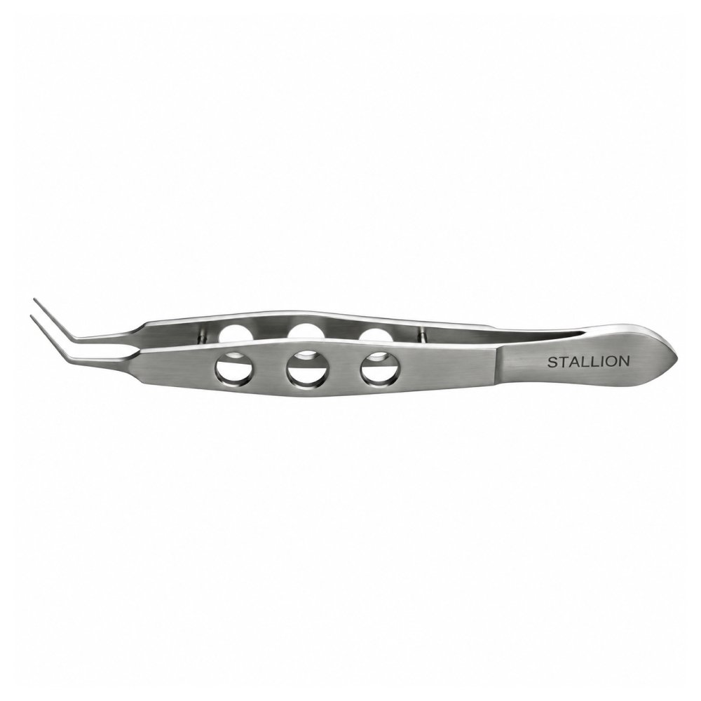ST-16545 Pinza MCPherson Angulada Con Plataforma Con Dientes