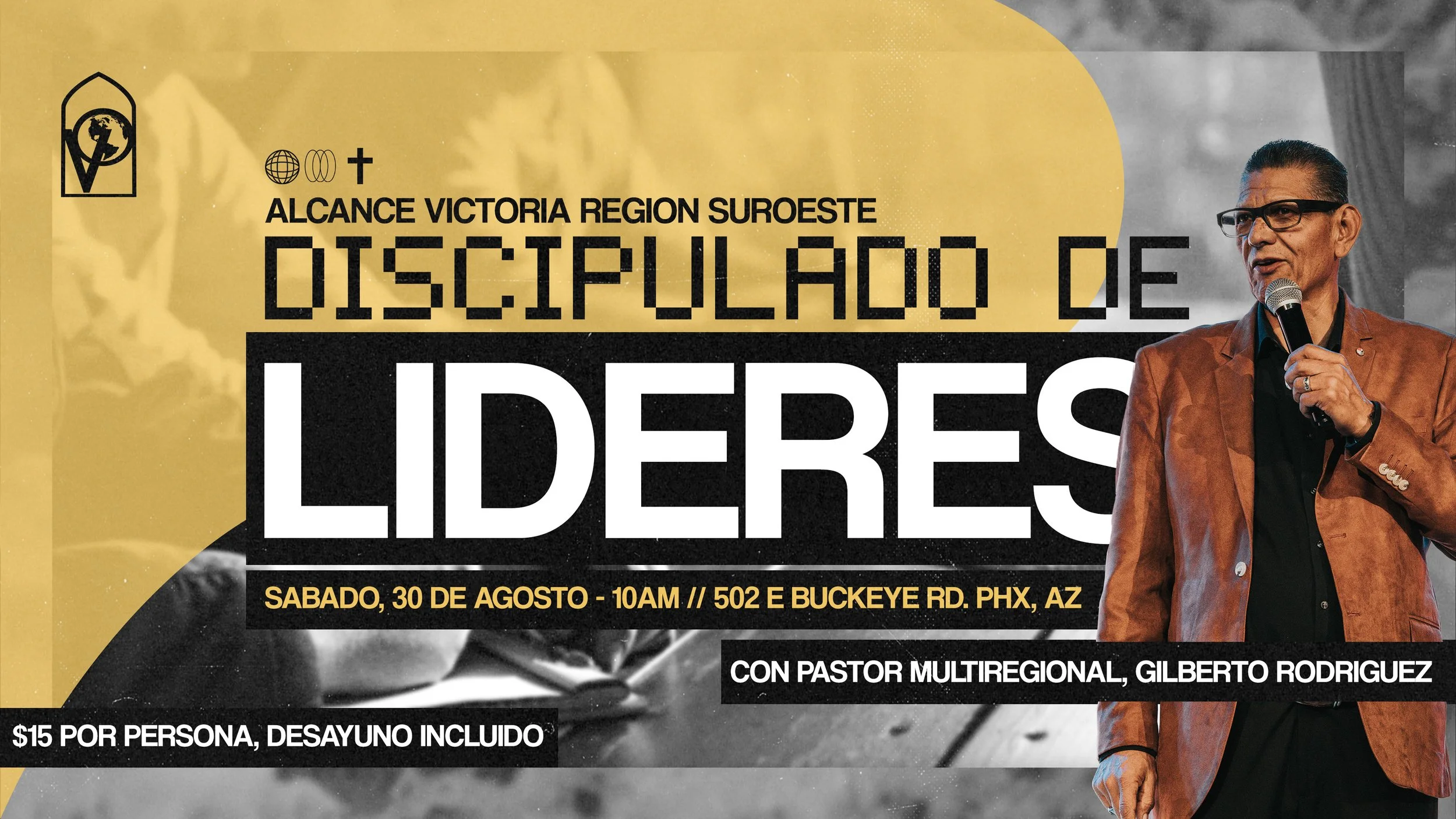 DISCIPULADO DE LIDERES REGIONAL CON PASTOR GILBERTO RODRIGUEZ
