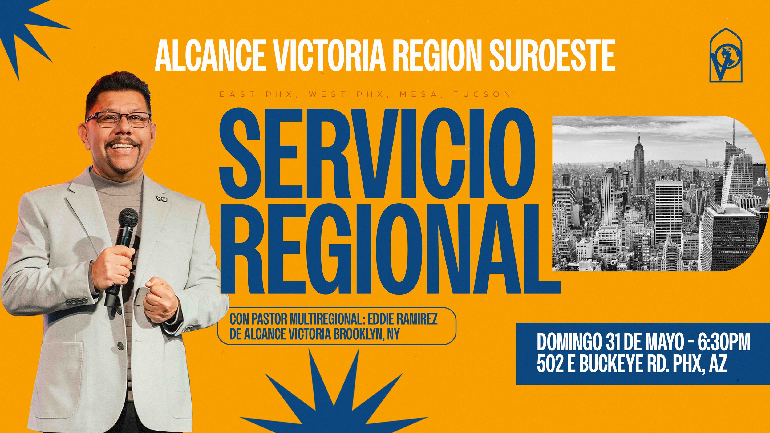 Servicio regional de unidad con pastor eddie ramirez