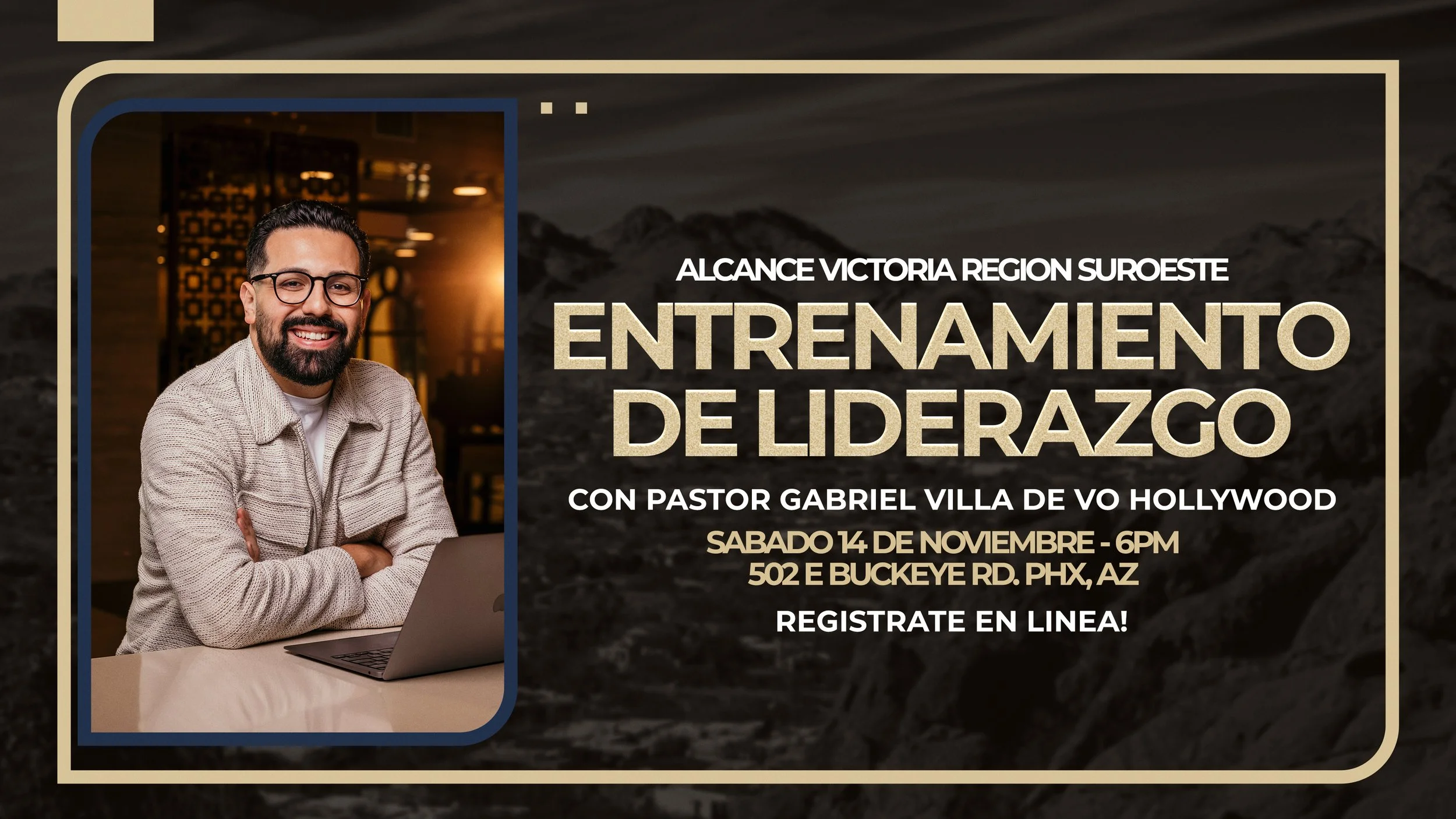 Entrenamiento de Liderazgo con Pastor Gabriel Villa