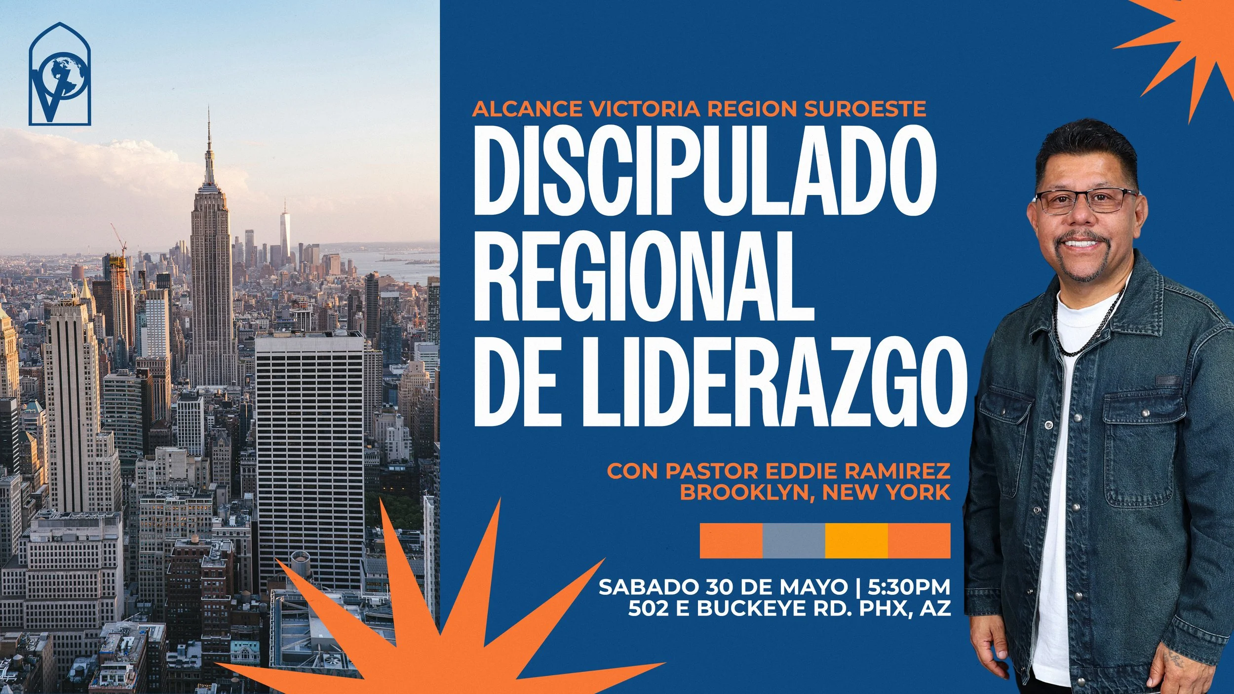 Discipulado de Lideres Regional con Pastor Eddie Ramirez