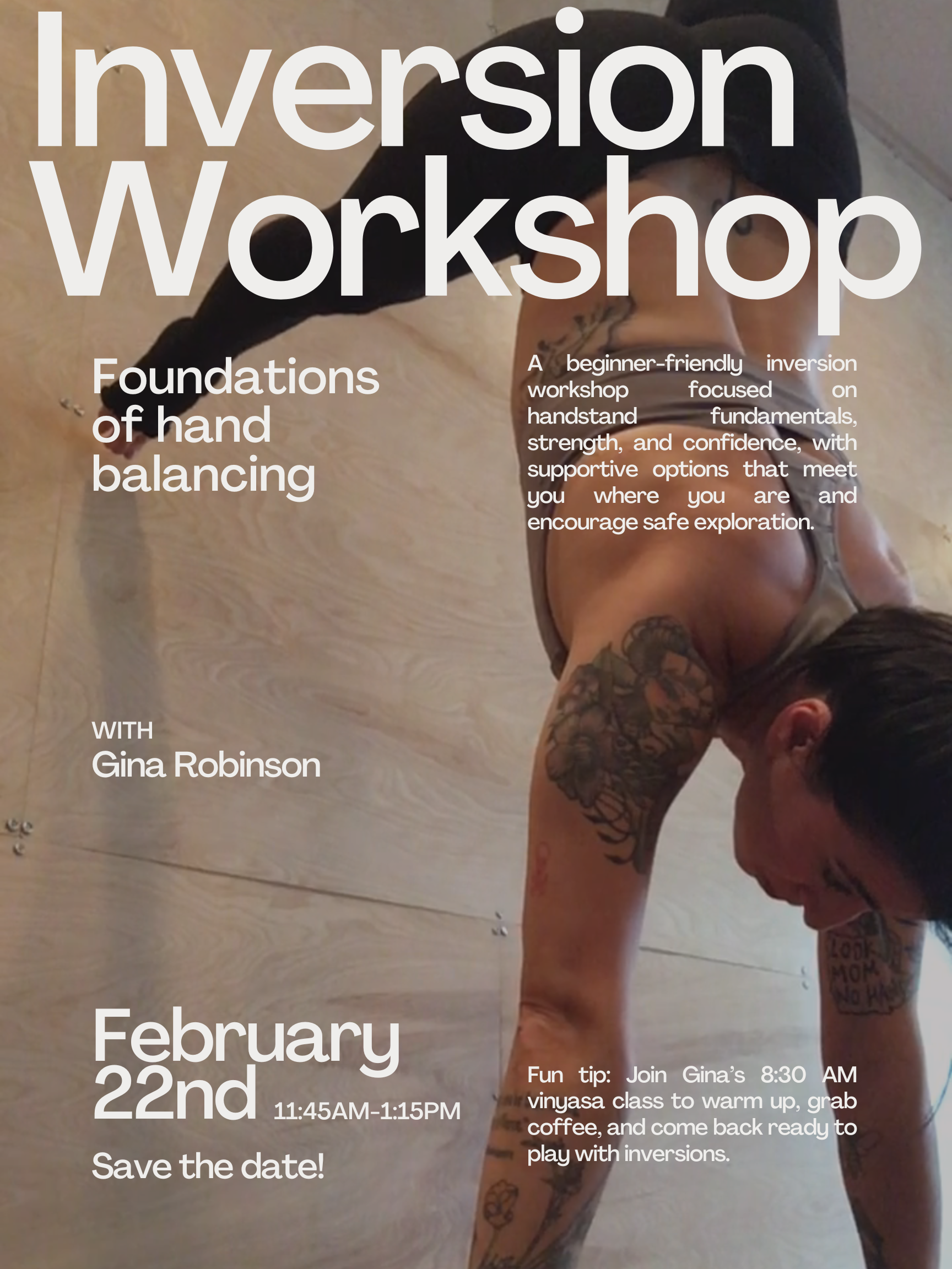 Foundations of Hand Balancing