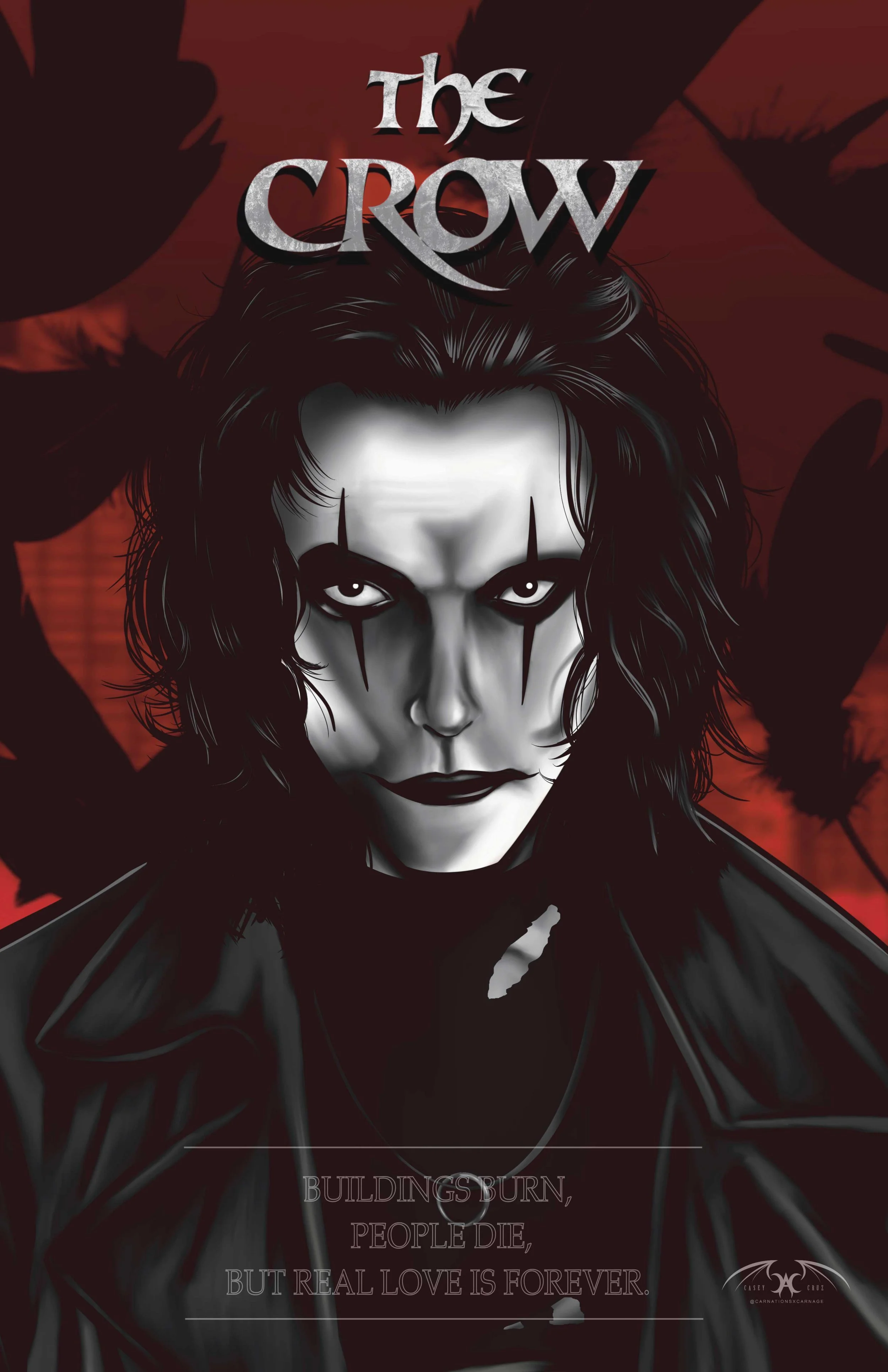 The Crow Poster- Movie Variant