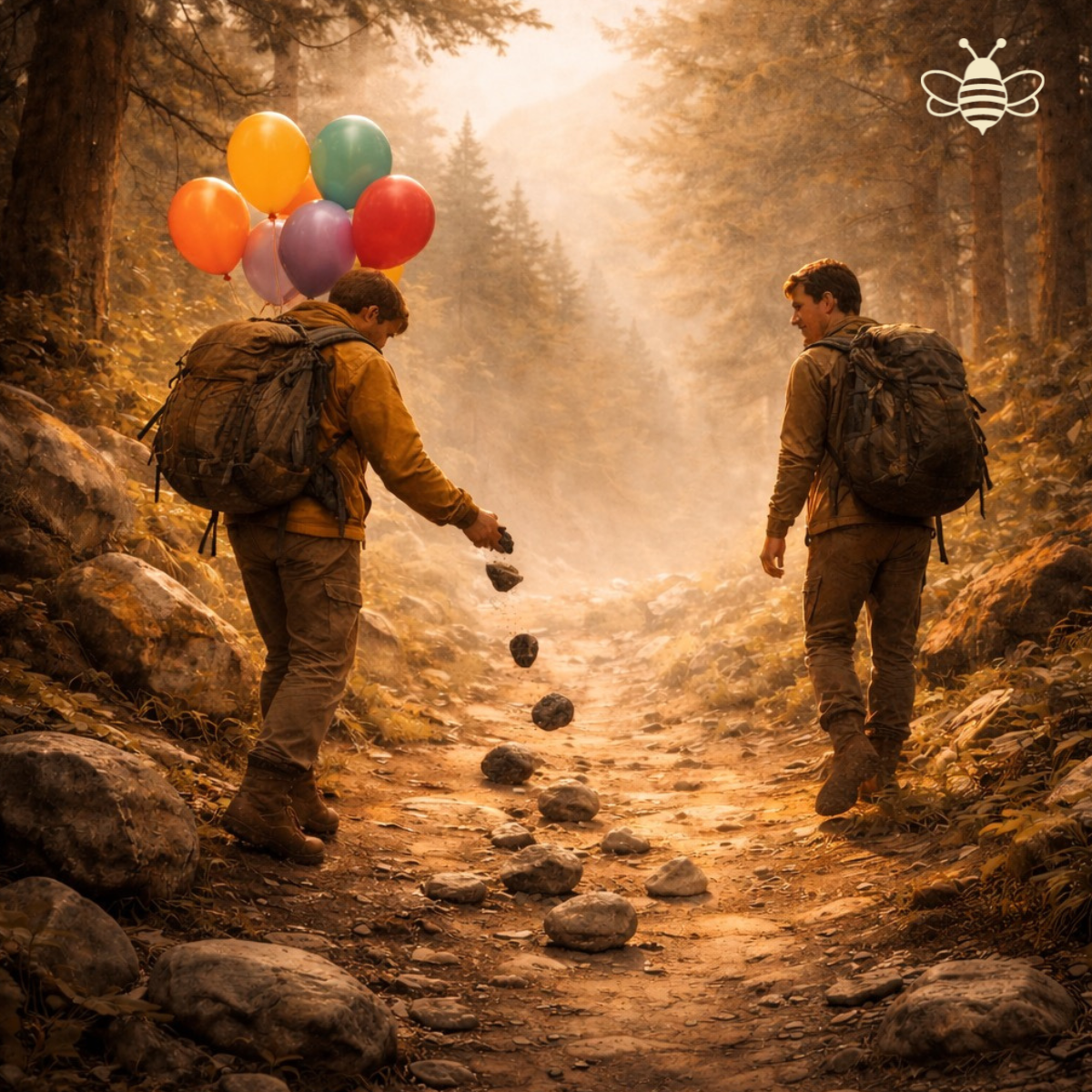 Memory over suffering.