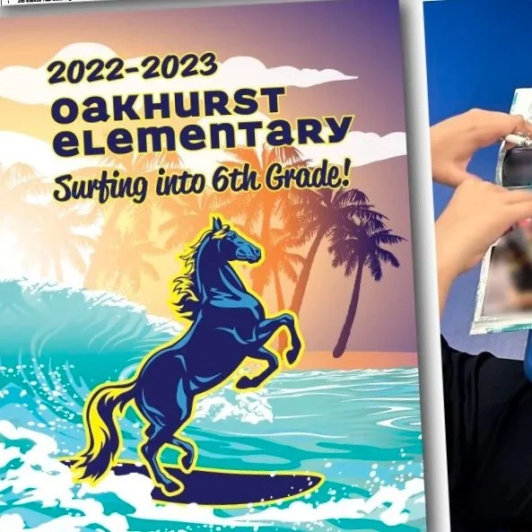 5th Grade Elementary School Yearbook