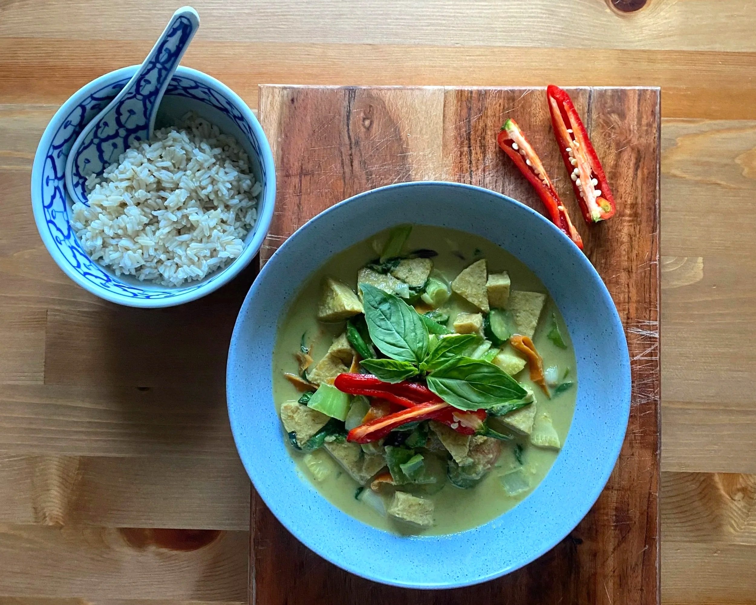Thai-Style Vegetable Green Curry