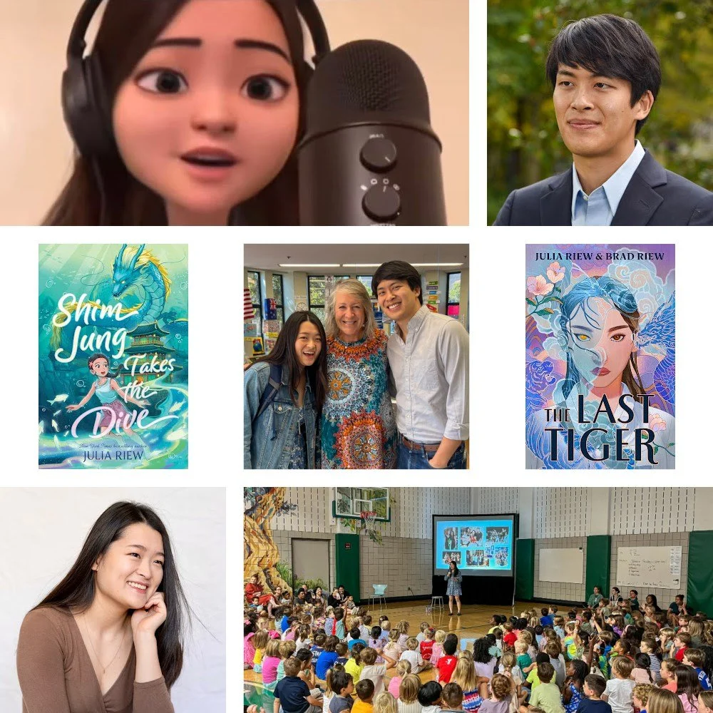 Last month, Forsyth welcomed &quot;New York Times&quot; bestselling authors, Brad Riew @bradriew, FS '07, and Julia Riew @juliariew , FS '11, back to campus for an extraordinary alumni author visit with Grades 5 and 6. The siblings' debut young adult