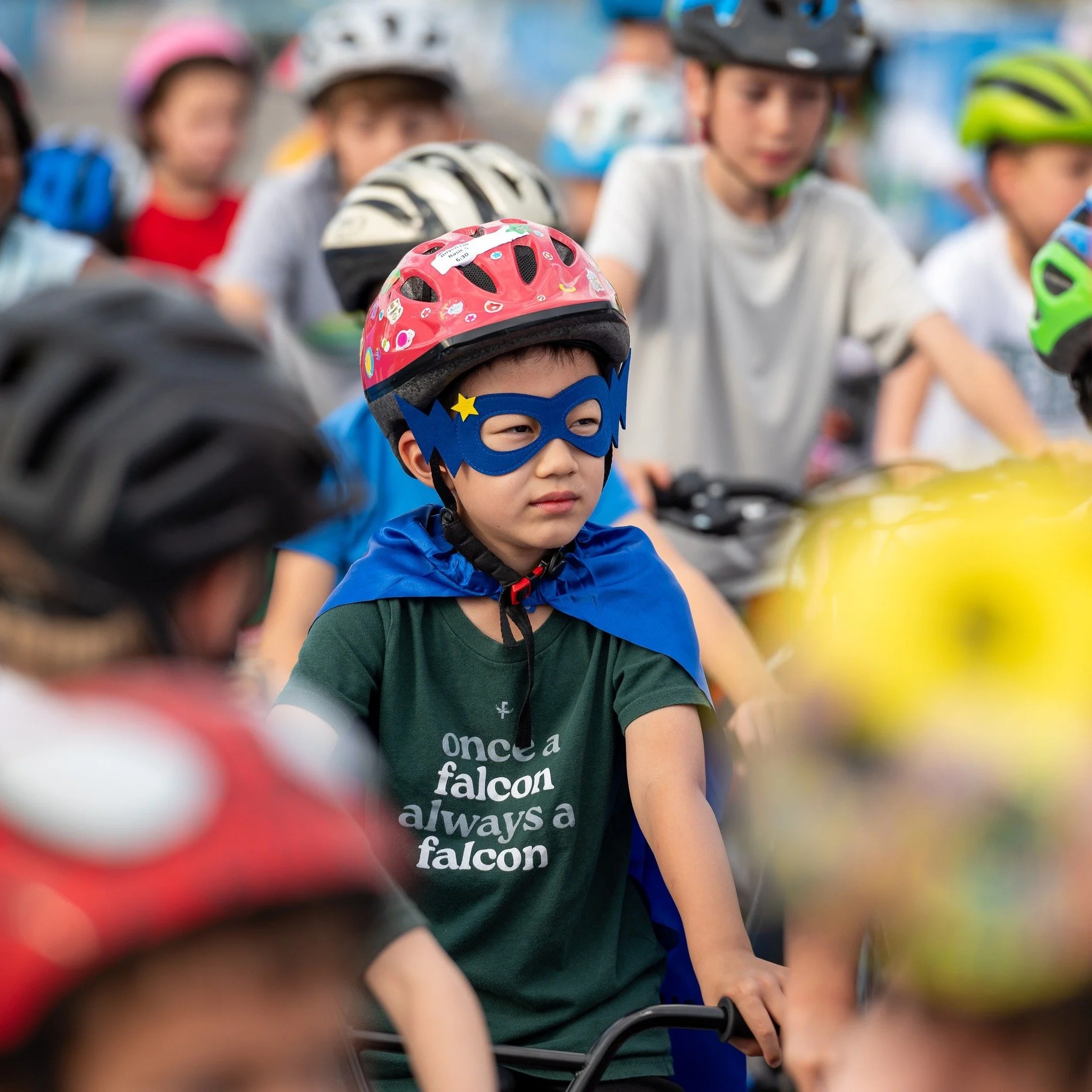 Congratulations to the 48 #ForsythFalcons who participated in this year's @pedalthecause Kids Challenge on Saturday, September 20! Together, they raised more than $15,000 to support pediatric cancer research. GO FALCONS! Our entire #ForsythSchool com