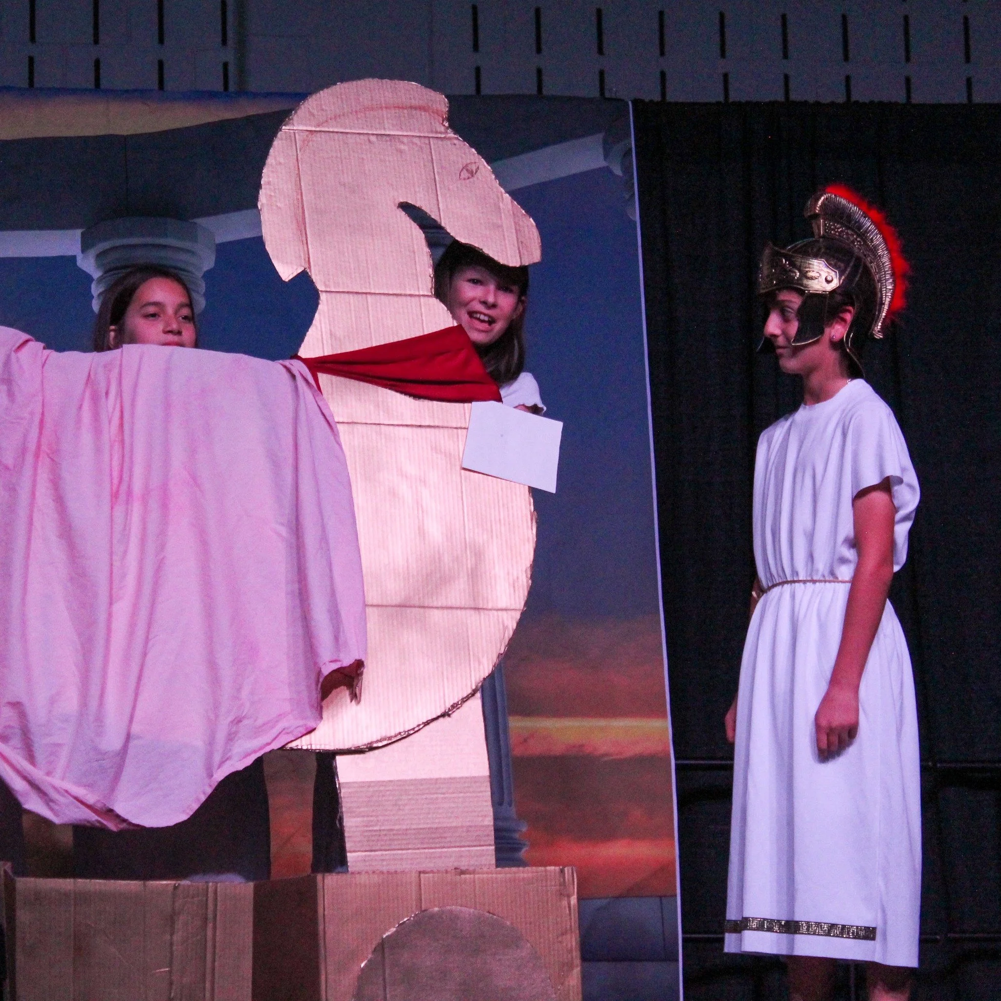 Last week, #ForsythSchool's Grade 5 presented two performances of &quot;Great Greek Myths,&quot; a play with music consisting of six scenes (one myth per scene, two scenes per advisory) and opening with a group ukulele number! These students brought 