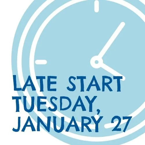 #ForsythSchool will have a Late Start tomorrow, Tuesday, January 27.

Before Care starts at 8:30am, Morning Arrival starts at 9:30am, and classes begin at 9:45am to give everyone extra time to navigate traffic and parking after the snow. See you tomo