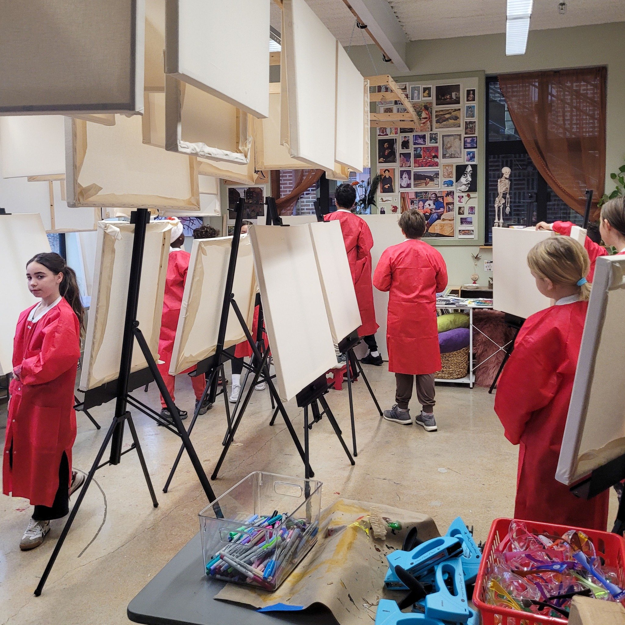 Ms. Saaba Lutzeler (Art) and Ms. Nicki Kohrs (Grade 5 Math) recently reunited for the third iteration of their annual collaboration between art and math, titled the Commissioned Artists Project, in which Grade 5 students became literal commissioned a