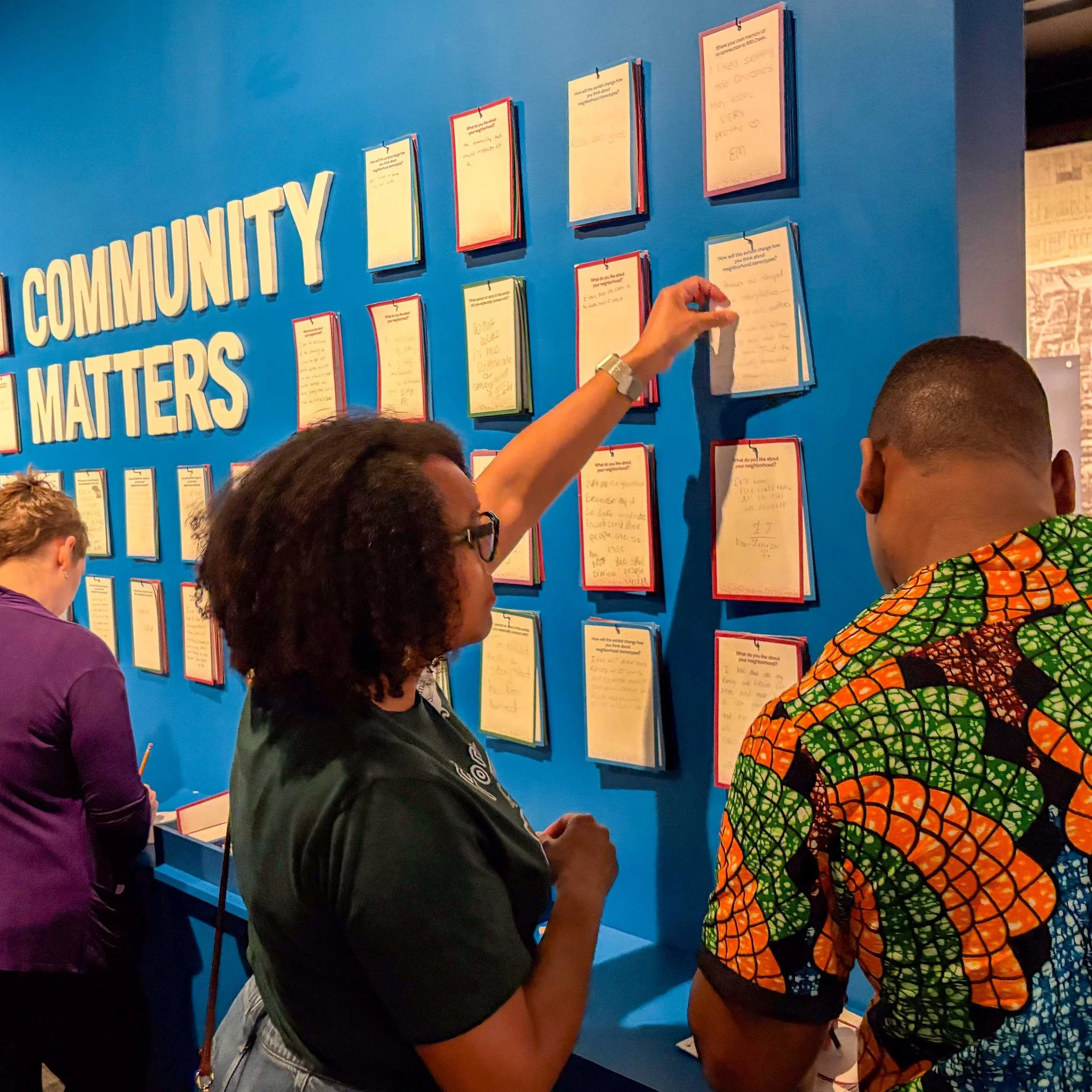Earlier this month, #ForsythUniversity took an evening field trip to the @mohistorymuseum for an impactful exhibition tour led by @4thevillestl volunteers.

"Mill Creek: Black Metropolis" explores the rich history of a St. Louis neighborhoo