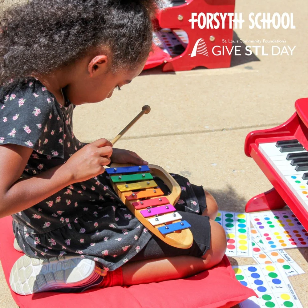 TODAY is #GiveSTLDay! We are proud to join more than 1,000 St. Louis nonprofits working to make our region more compassionate, vibrant, and culturally diverse.

At #ForsythSchool, that work begins with our students&mdash;sparking their curiosity, bui