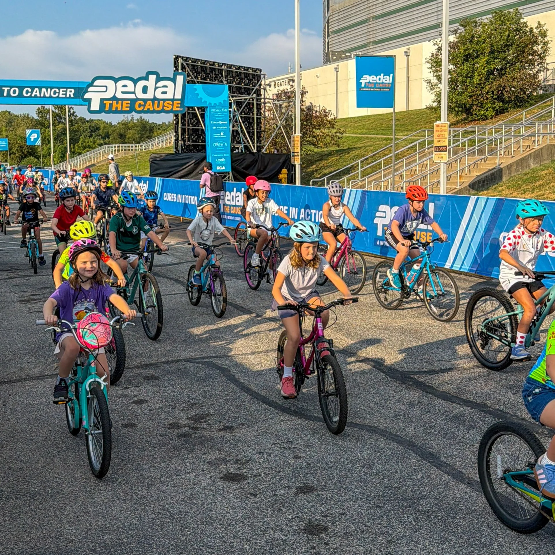 Congratulations to the 81(!) members of #TeamForsyth who participated in @pedalthecause last weekend! Altogether, Team Forsyth raised nearly $15,000 to support pediatric cancer research. GO FALCONS! Our #ForsythSchool community couldn't be prouder.

