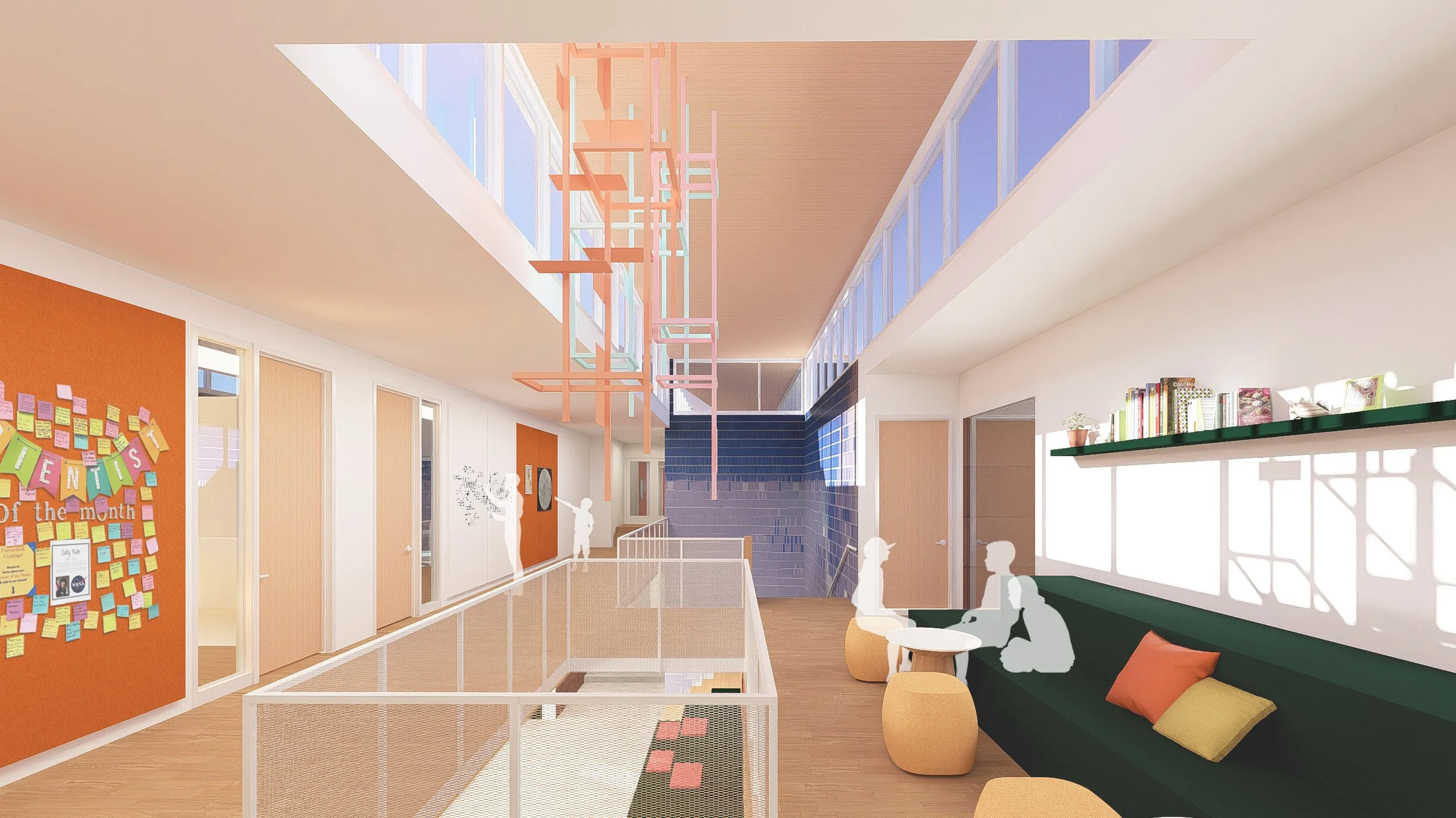 Forsyth School Innovation Hub - Upper Floor Landing.jpg