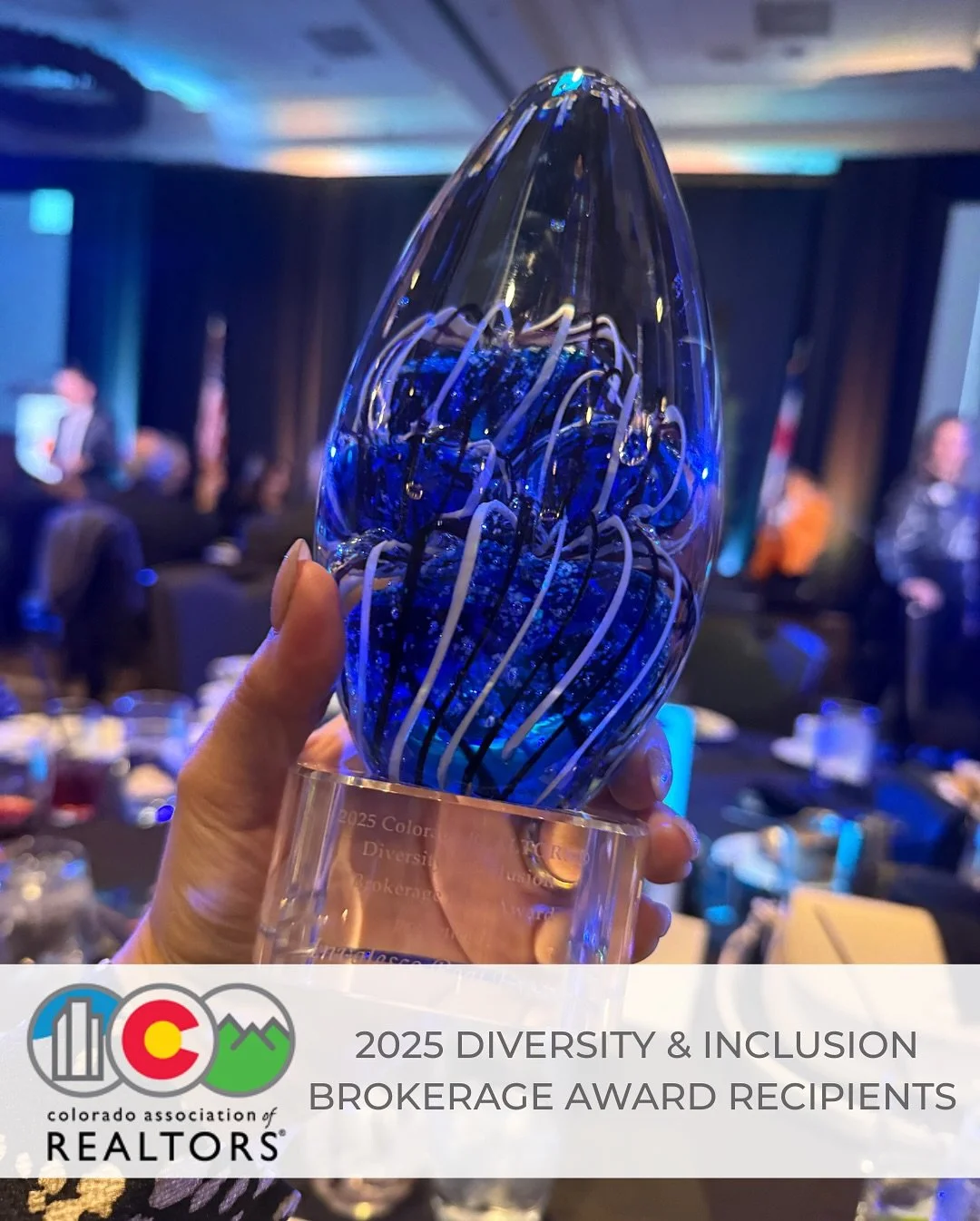 Honored to Be Recognized ✨
We are deeply honored to share that Invalesco Real Estate has been named the 2025 Diversity & Inclusion Brokerage Award Recipient by the Colorado Association of Realtors.
At Invalesco, diversity and inclusion are not