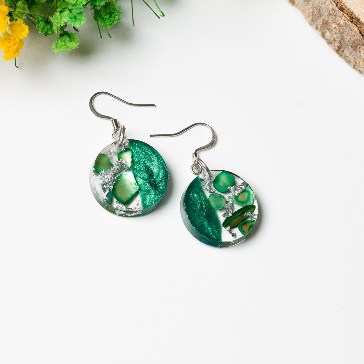 Round Stones Dangles