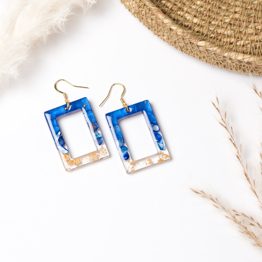 Rectangular Frame Dangles