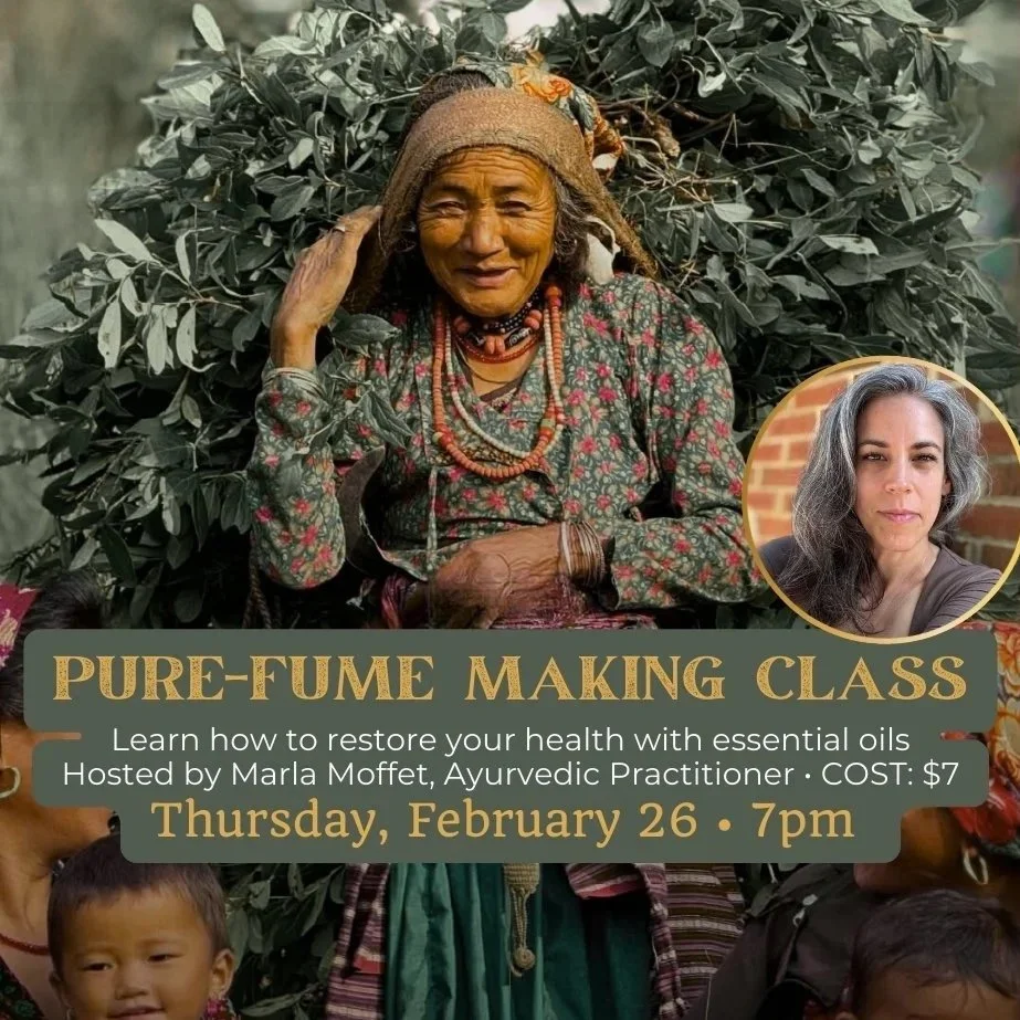 Pure-Fume Making Class with Marla Moffet