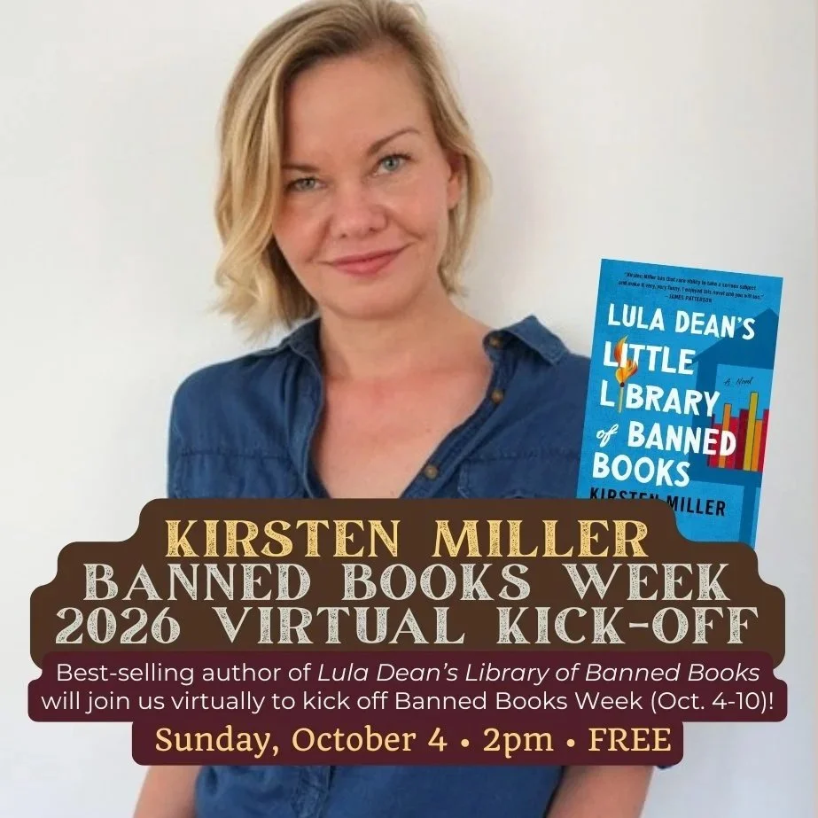 Banned Books Week 2026 Hybrid Kick-Off Event with Kirsten Miller