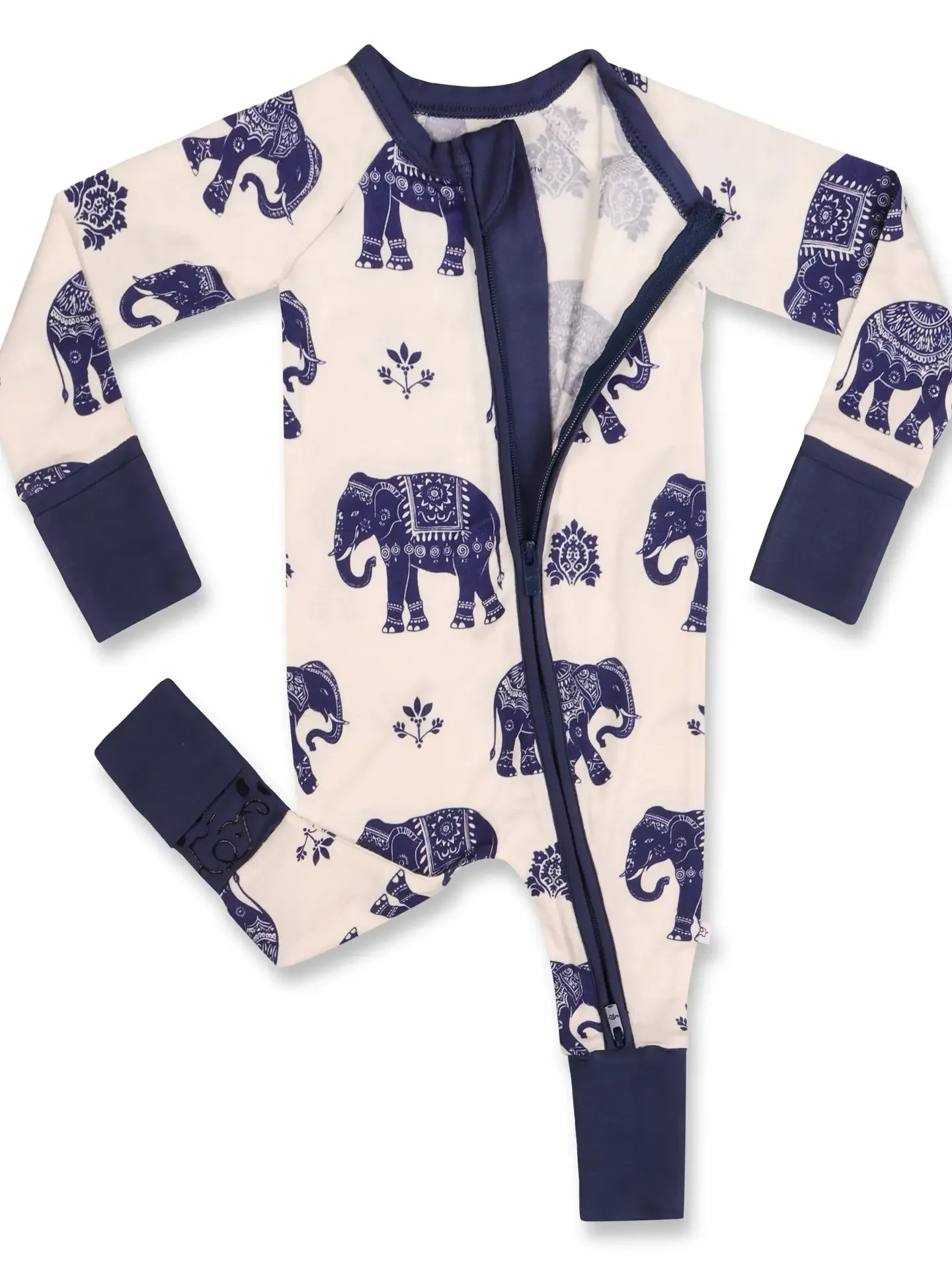 majestic maharaja convertible zipper pajamas 1.webp