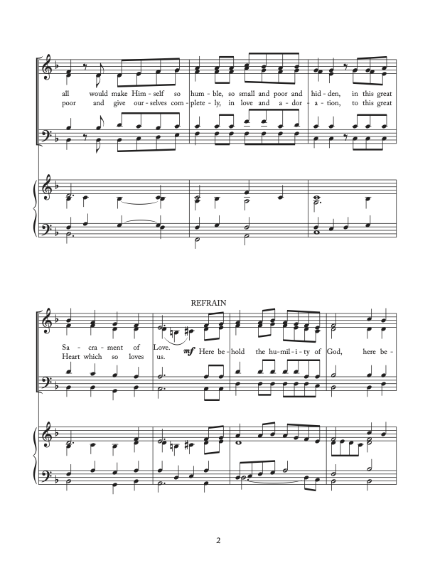 Here Behold the Humility of God (SATB)image2.png