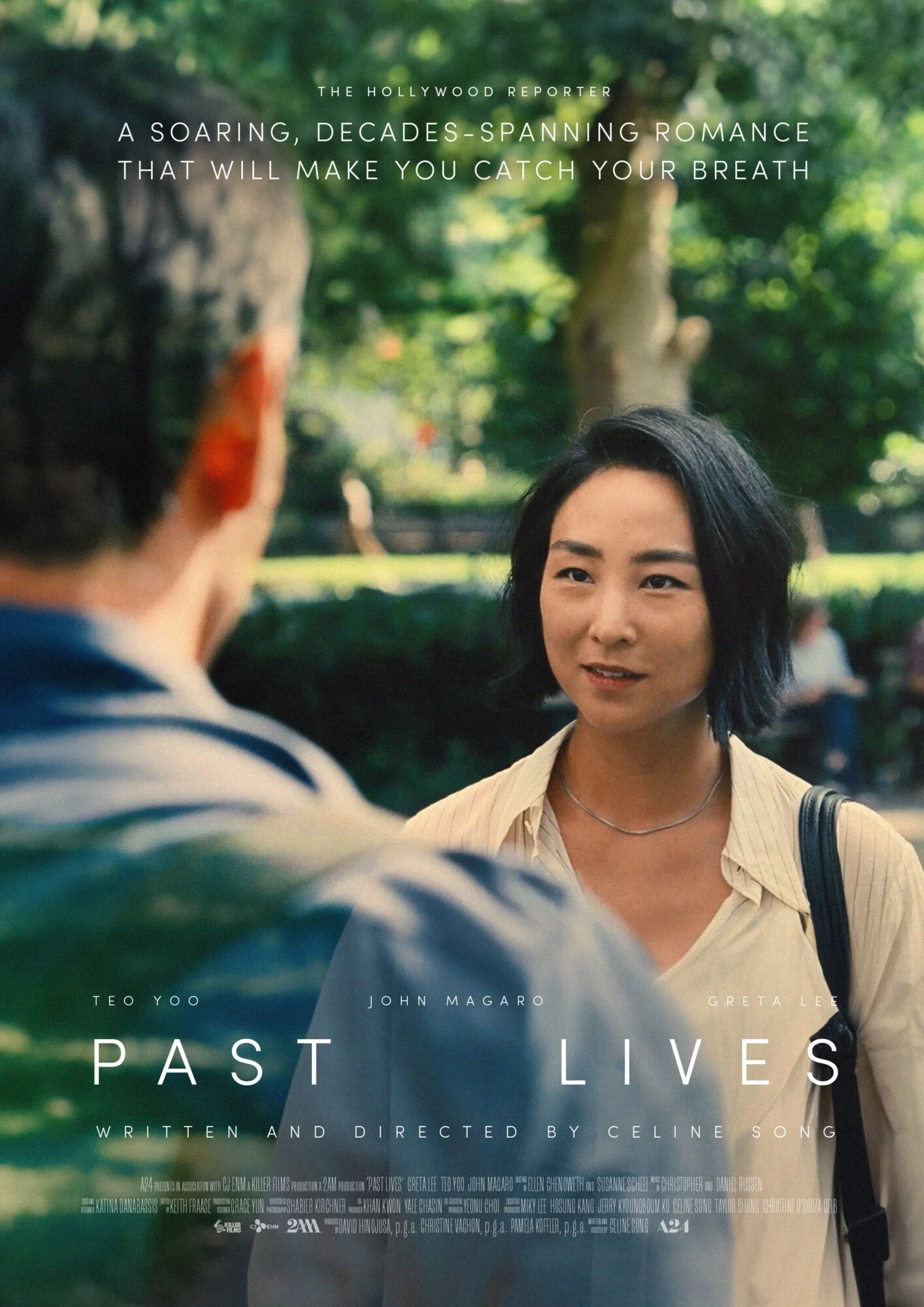 Flyer for the Kentlands Film Society screening of the film 'Past Lives'