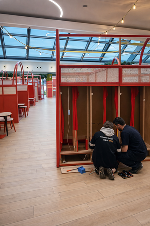 Einsatz und Materialberatung vor Ort