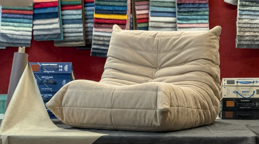 Ligne Roset Togo Sessel nachher