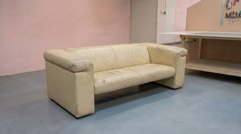 Rolf Benz Sofa vorher